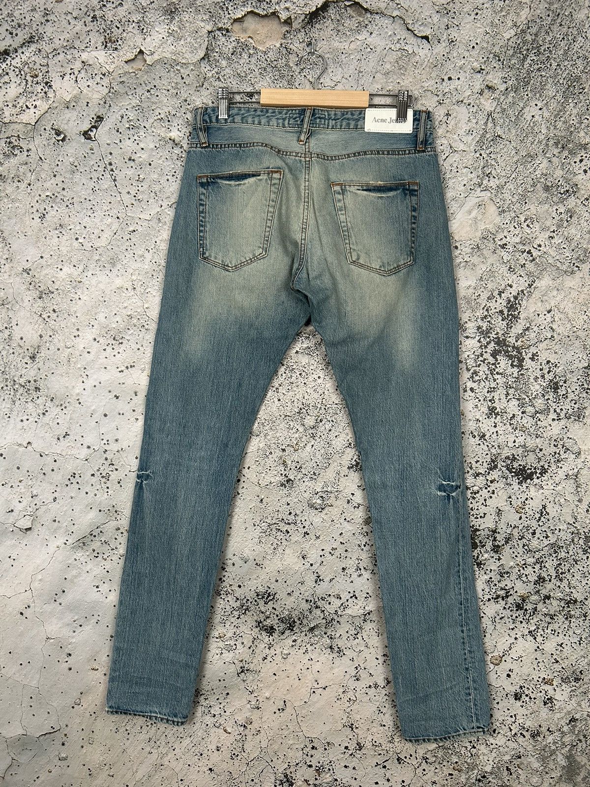 Acne Studios Vintage Acne Jeans Hug Fletch Denim 90s Grunge Punk Rock Size US 27 - 3 Thumbnail