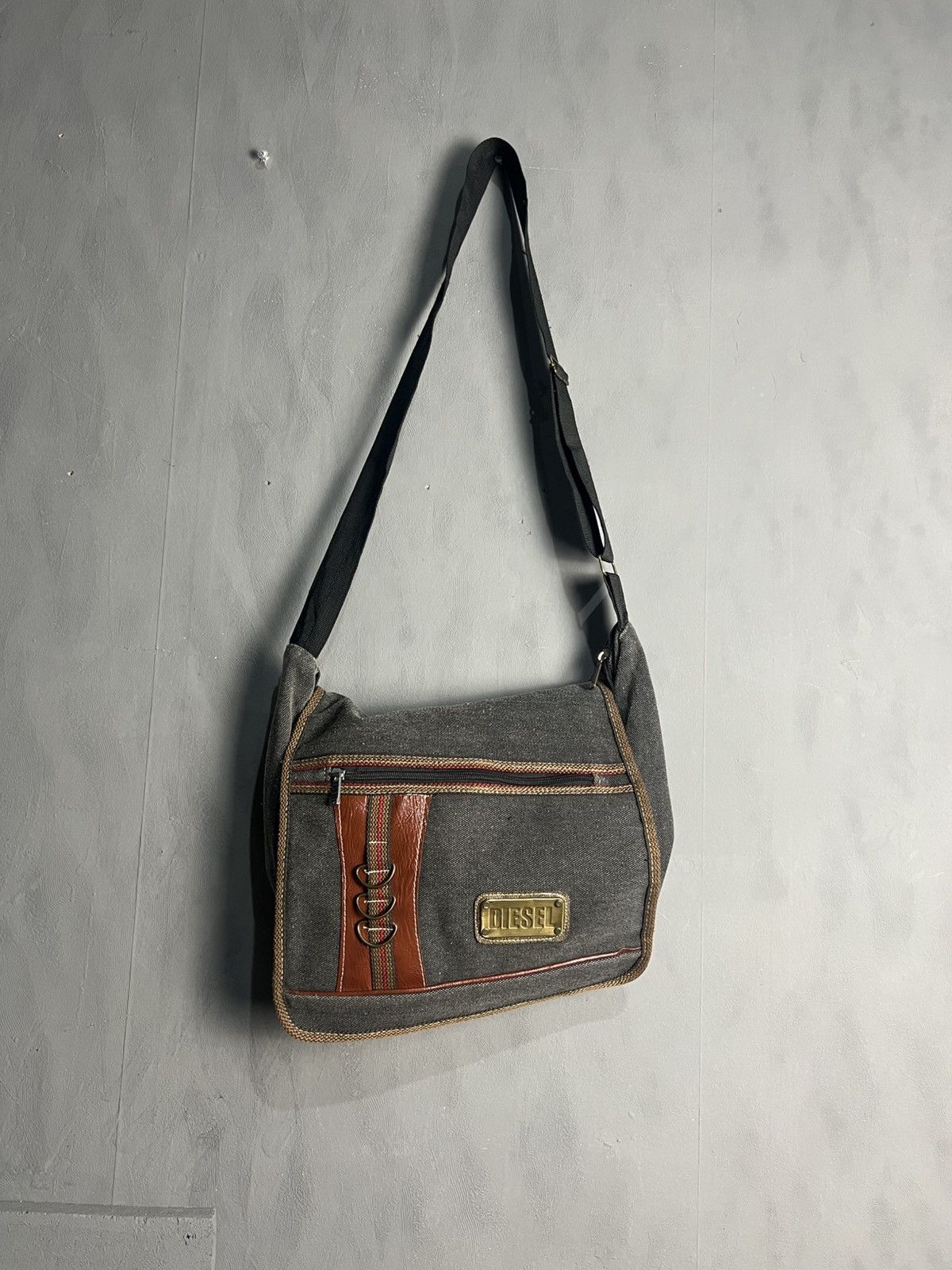 Vintage Japan Diesel Bag Avantgarde Hype Distressed Gothic