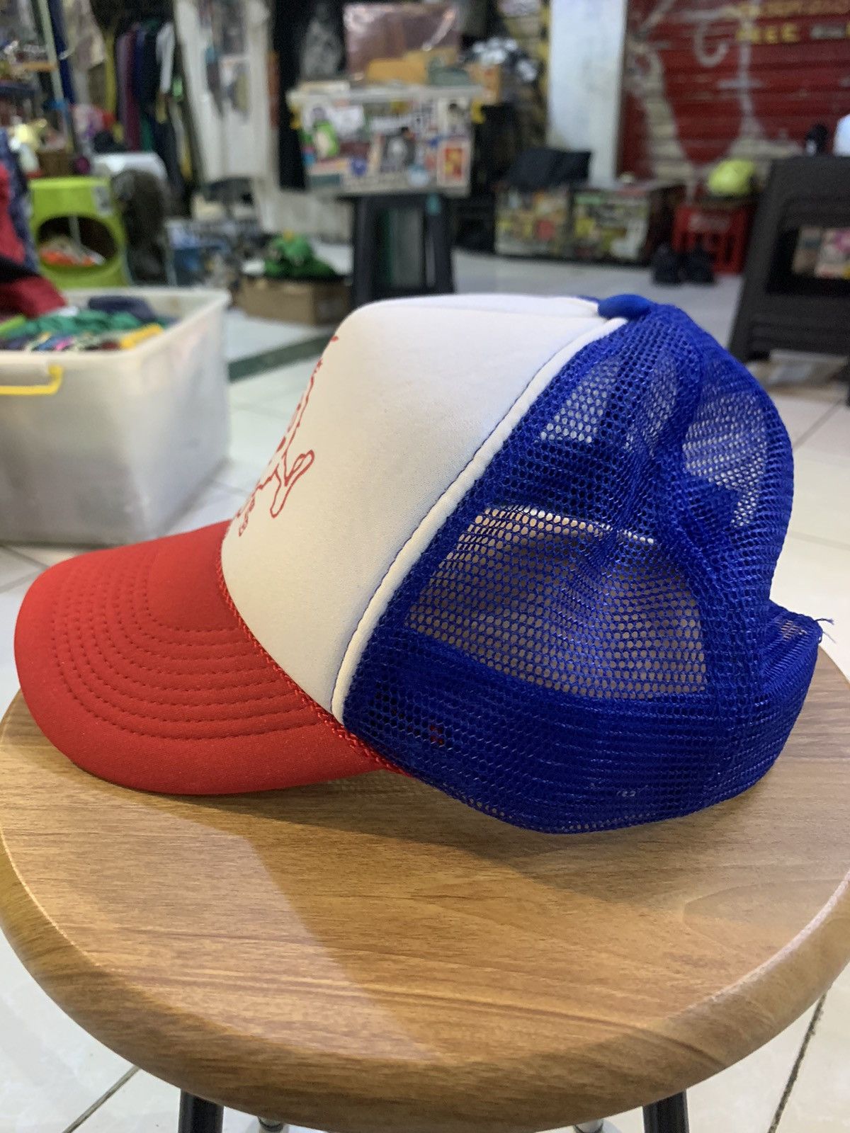 Hat Club CAMACHO Monster “Middle Finger” tricolor trucker Hat Size ONE SIZE - 3 Thumbnail