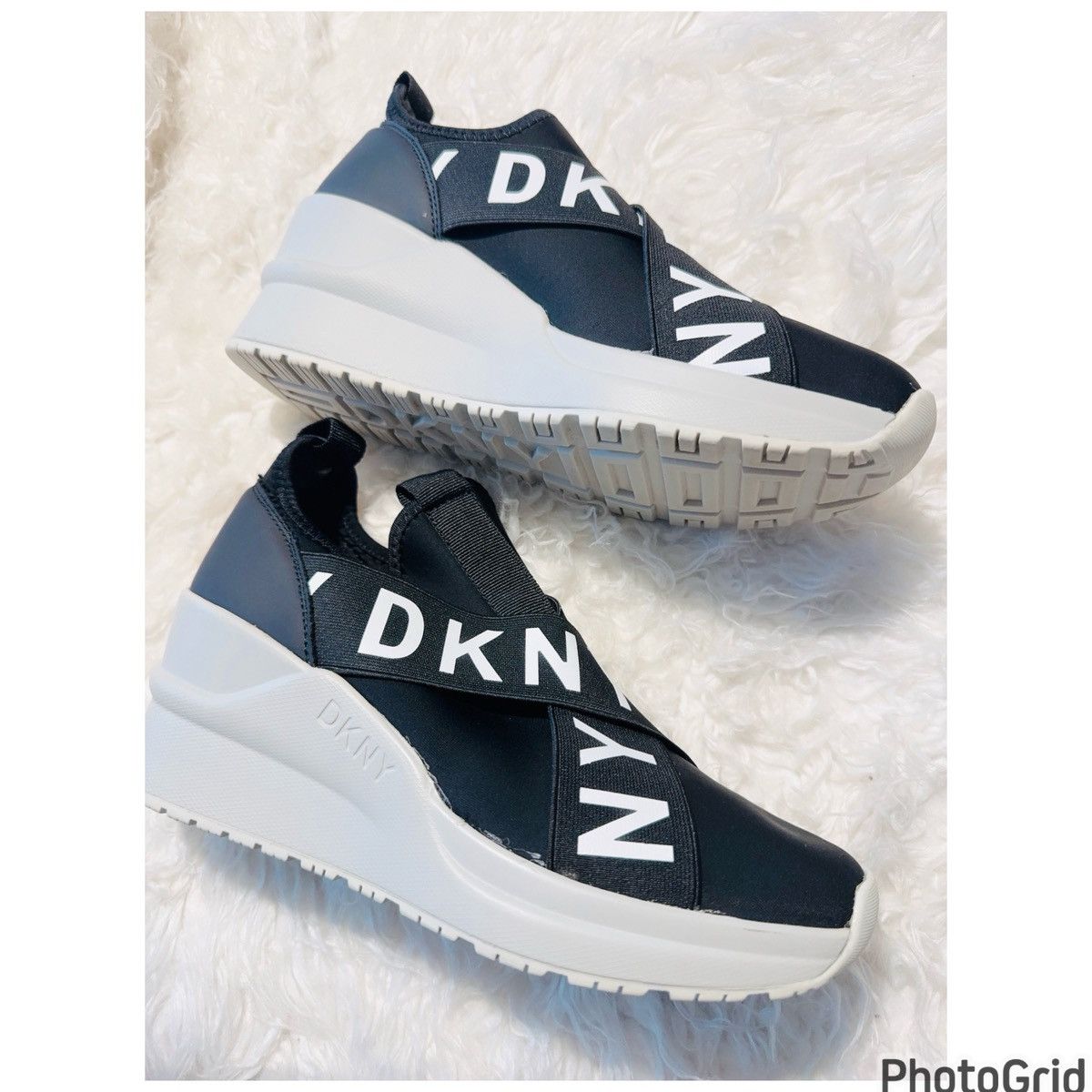 DKNY DKNY Leya Wedge Sneakers Size US 7.5 / IT 37.5 - 5 Thumbnail