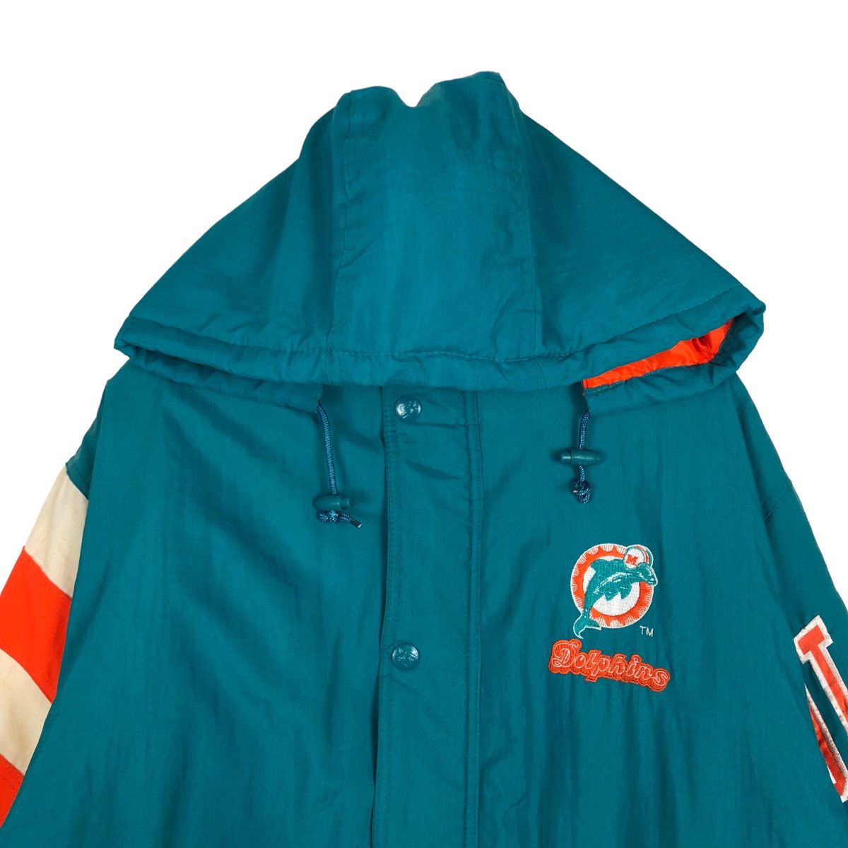 NFL 🔥90’s Vintage Bomber Jacket Starter NFL Dolphins Big Logo Size US M / EU 48-50 / 2 - 3 Thumbnail