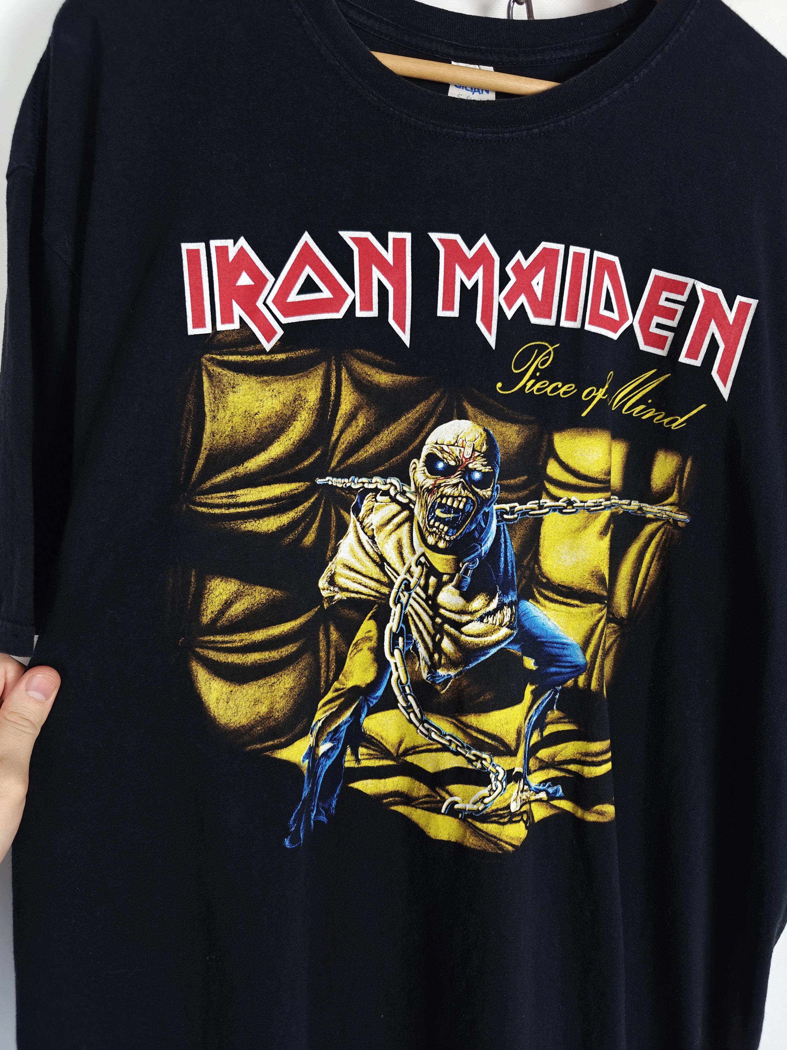 Iron Maiden Iron Maiden T-Shirt Rock Band Merch Piece of Mind XXL Size US XXL / EU 58 / 5 - 6 Thumbnail