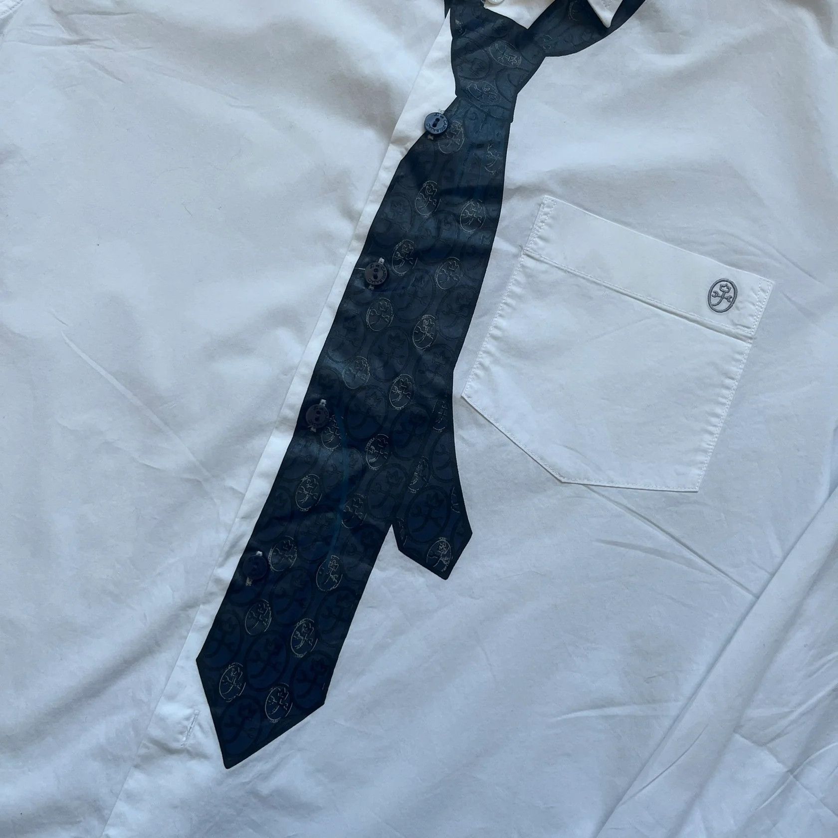 Jean Charles De Castelbajac JC De Castelbajac AW08 Loose Tie Shirt Size US M / EU 48-50 / 2 - 2 Thumbnail