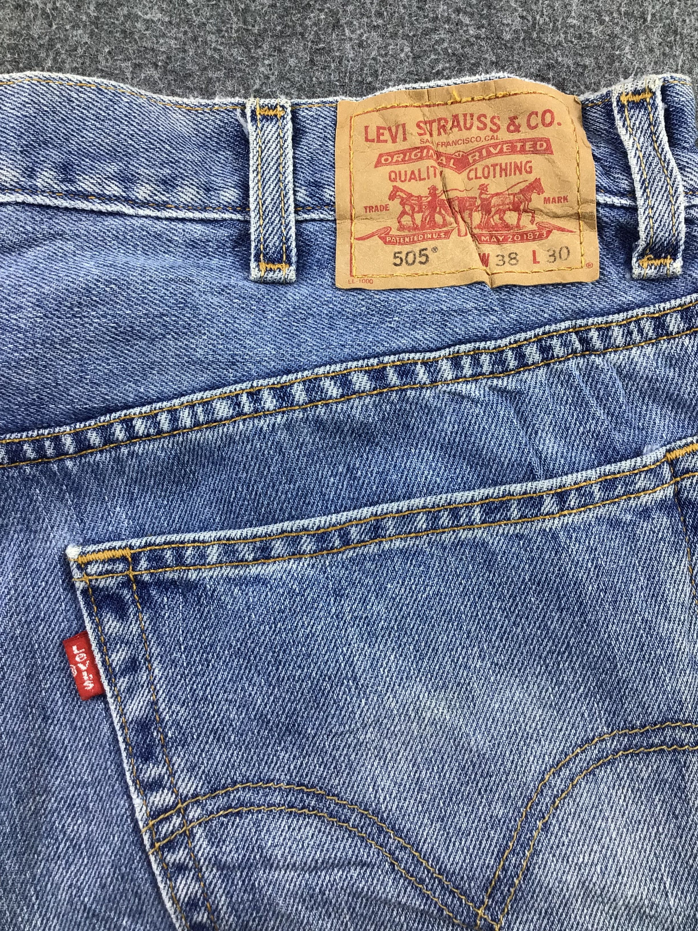 Levi's Vintage 505 Levis Jeans -J819 Size US 38 / EU 54 - 5 Thumbnail