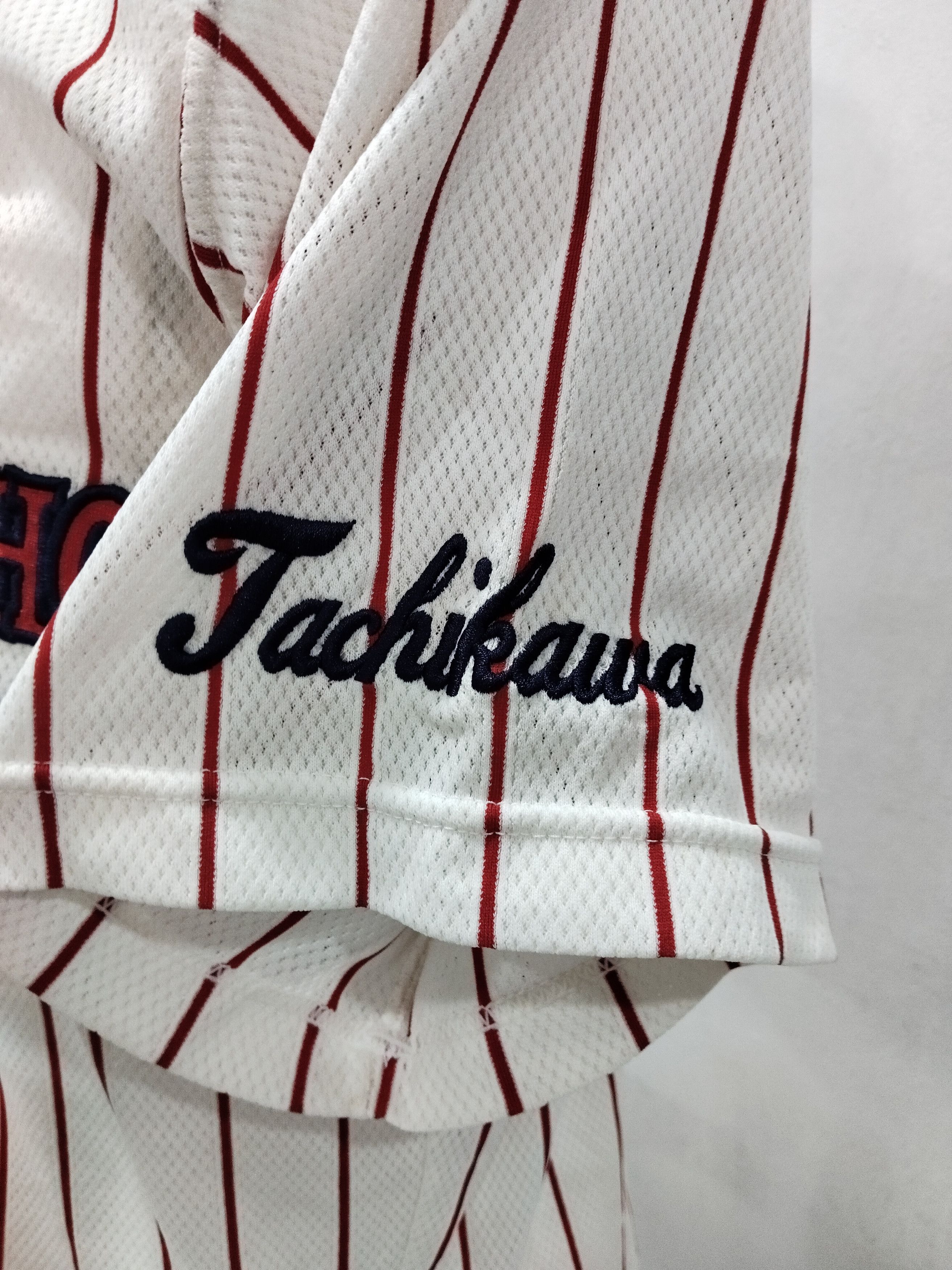 Mizuno × Vintage Vintage Baseball Hatcho Tachikawa Mizuno Jersey Size US XL / EU 56 / 4 - 2 Thumbnail