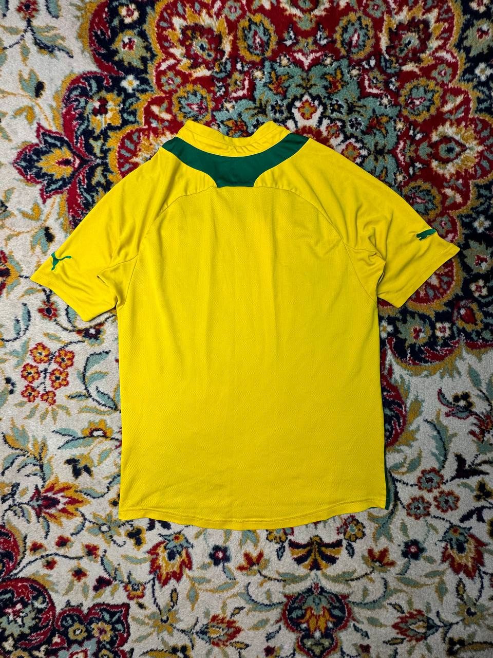 Puma Cameroon National Team 2012 2013 Away Shirt Soccer Jersey Size US M / EU 48-50 / 2 - 2 Thumbnail