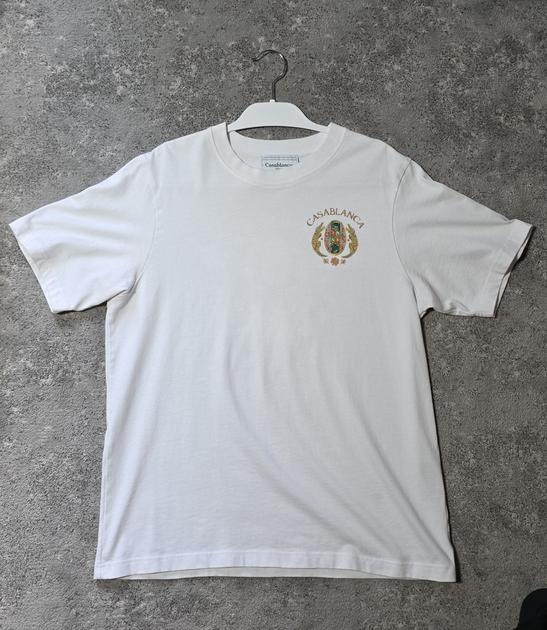 Casablanca MPF25JTS00104WHITE 関税送料込 Casa Sportif Windbreaker Jacket – Casablanca