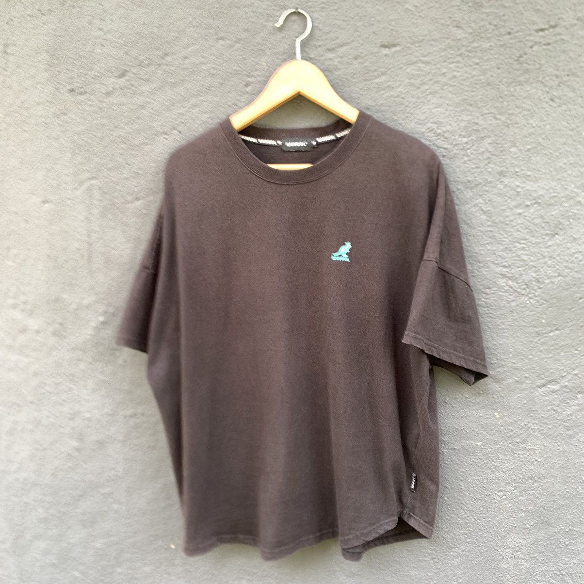 Vintage Thrashed Faded Kangol Tee Size US M / EU 48-50 / 2 - 3 Thumbnail
