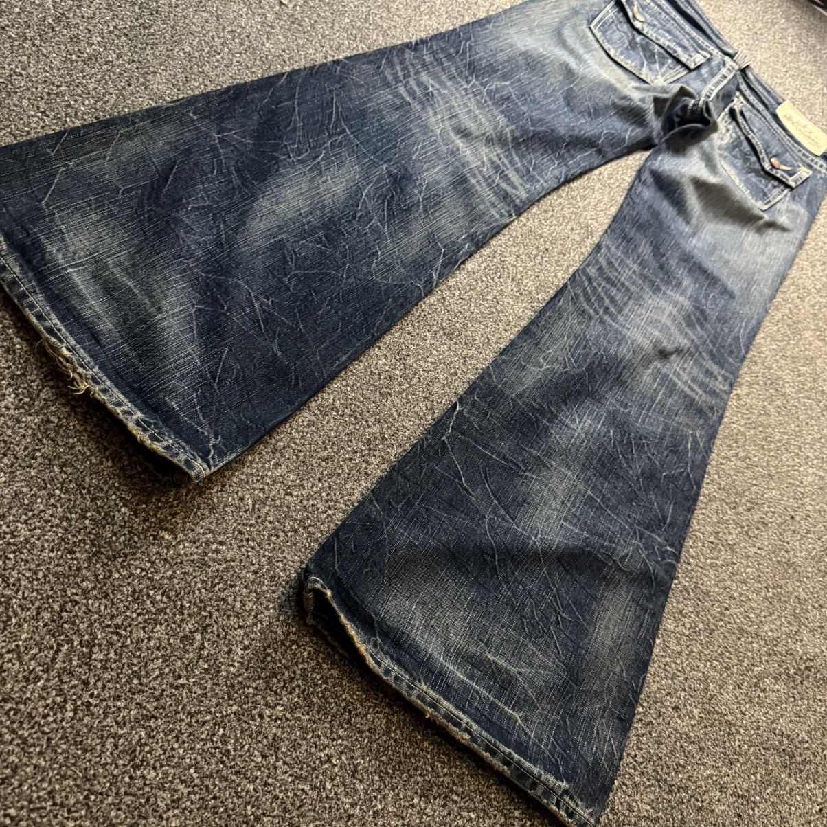 Tornado Mart 🔥🇯🇵 Vintage Flared Sick Japanese Brappers Jeans Size US 30 / EU 46 - 16 Thumbnail