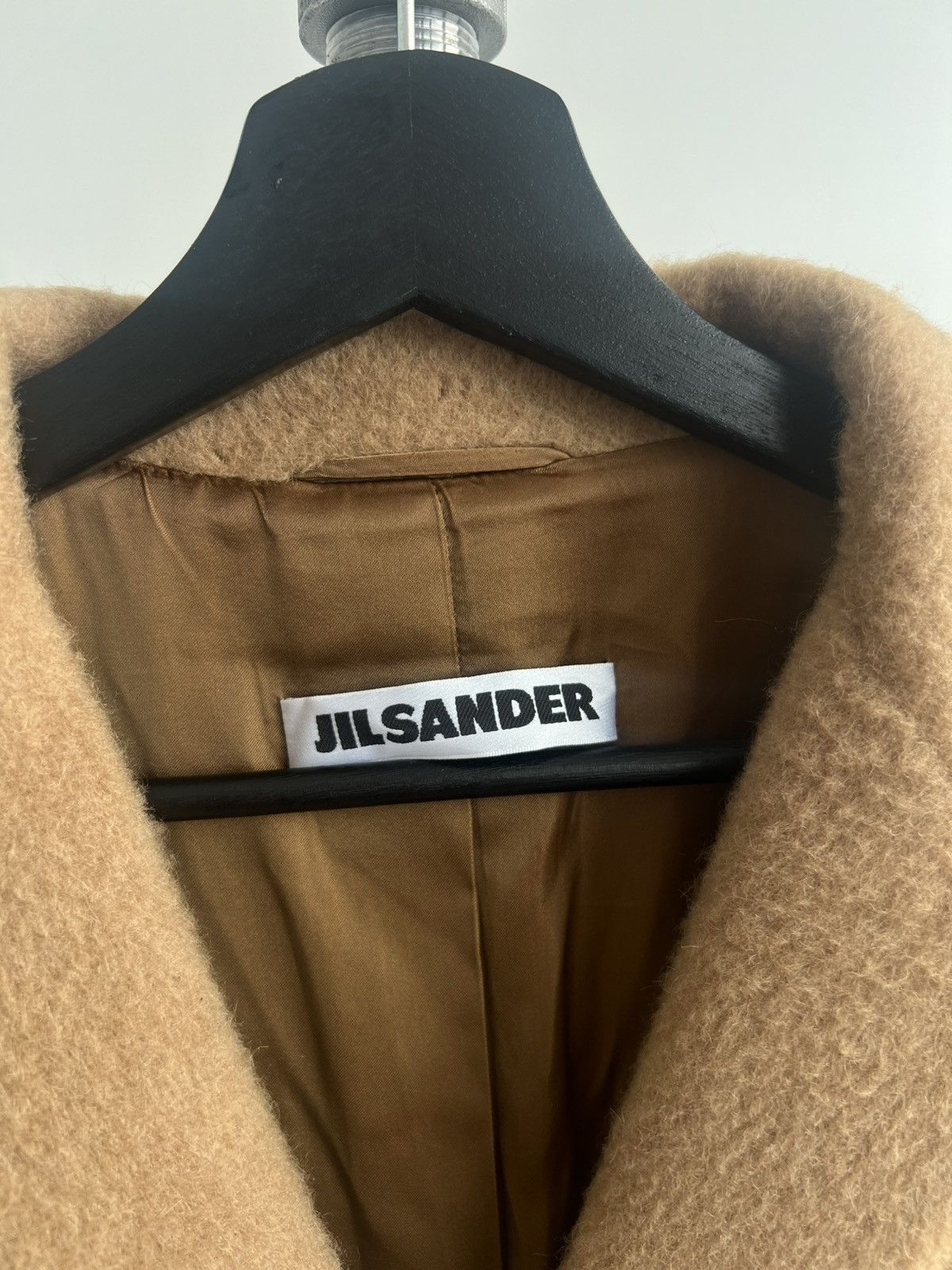 Jil Sander 90s Camelhair Overcoat Size M / US 6-8 / IT 42-44 - 3 Thumbnail