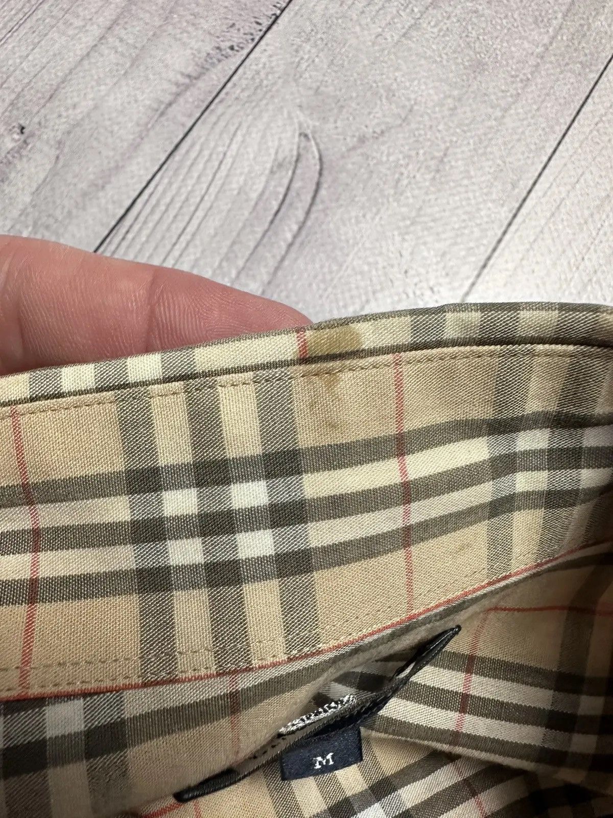 Burberry Vintage Burberry premium plaid logo shirt size M Size US M / EU 48-50 / 2 - 11 Thumbnail
