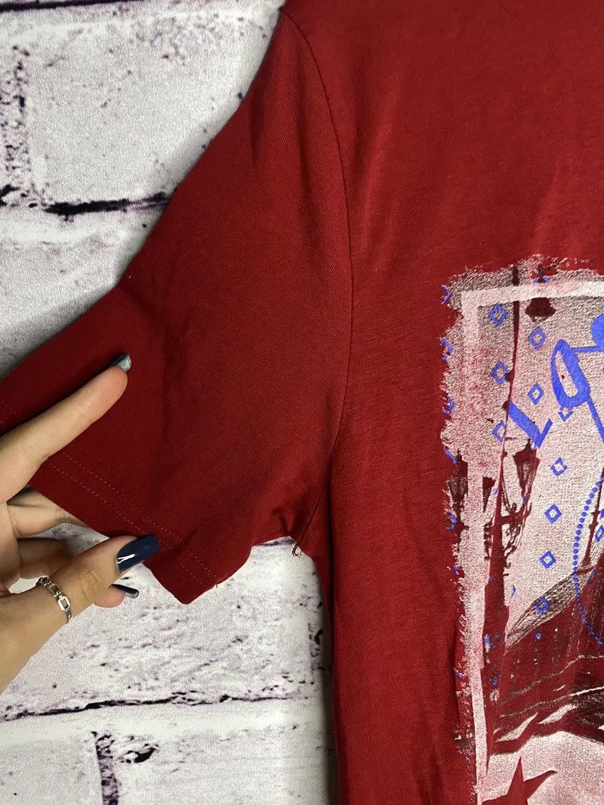 Armani Men's Armani jeans luxury tee overprint T- Shirt Vintage Size US M / EU 48-50 / 2 - 2 Thumbnail