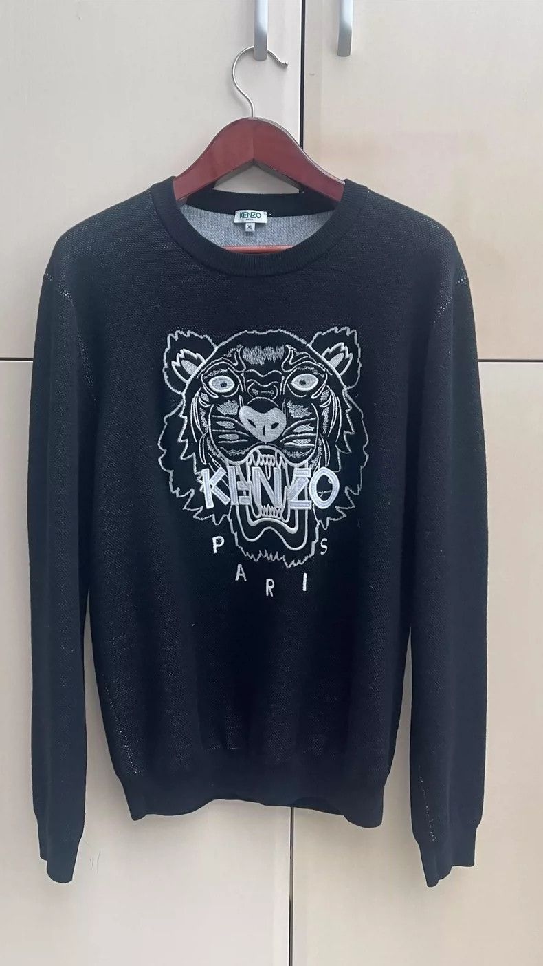 Kenzo Men's Wool Tiger Sweatshirt - dmc