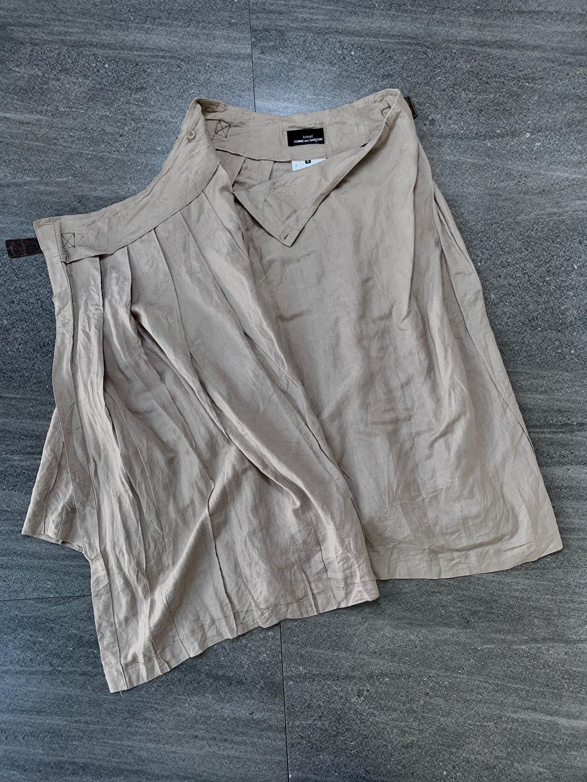 Comme des Garcons Belted Wide Skirt Size 28" / US 6 / IT 42 - 5 Thumbnail