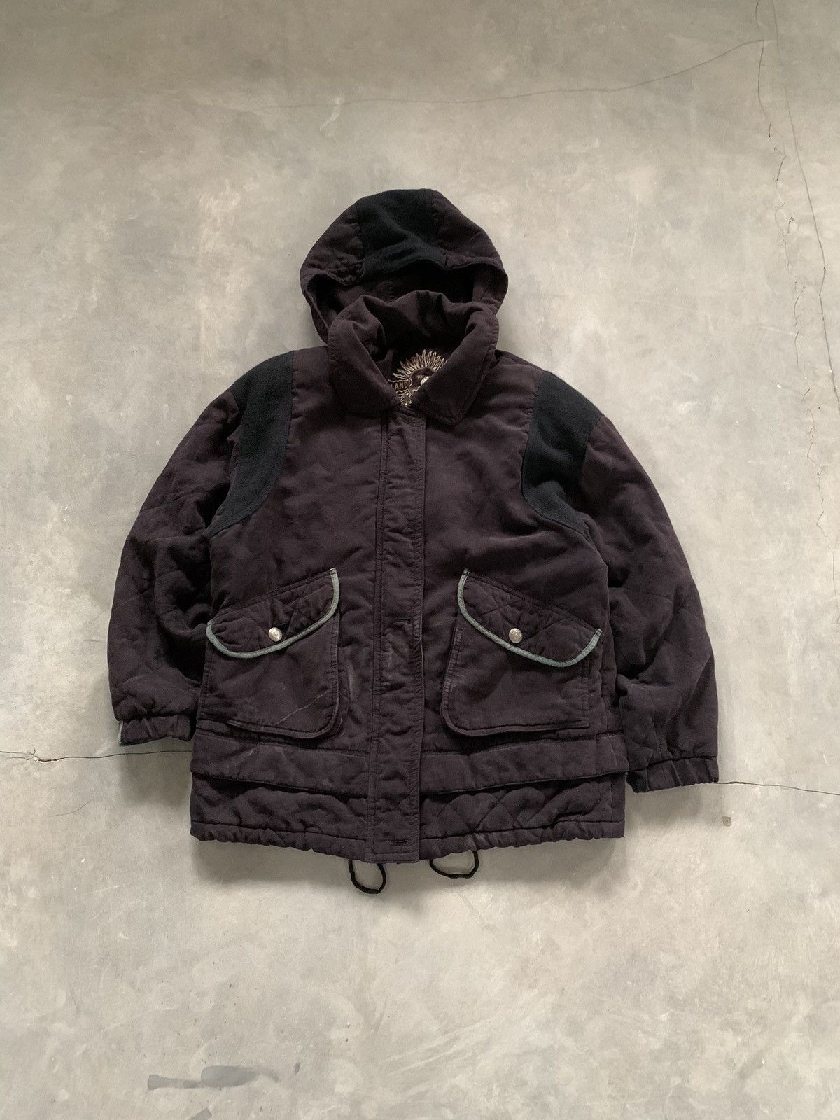 Japanese Brand Item(s) : Vintage Holland Planing Tactical Hoodie Jacket Size US XL / EU 56 / 4 - 4 Thumbnail