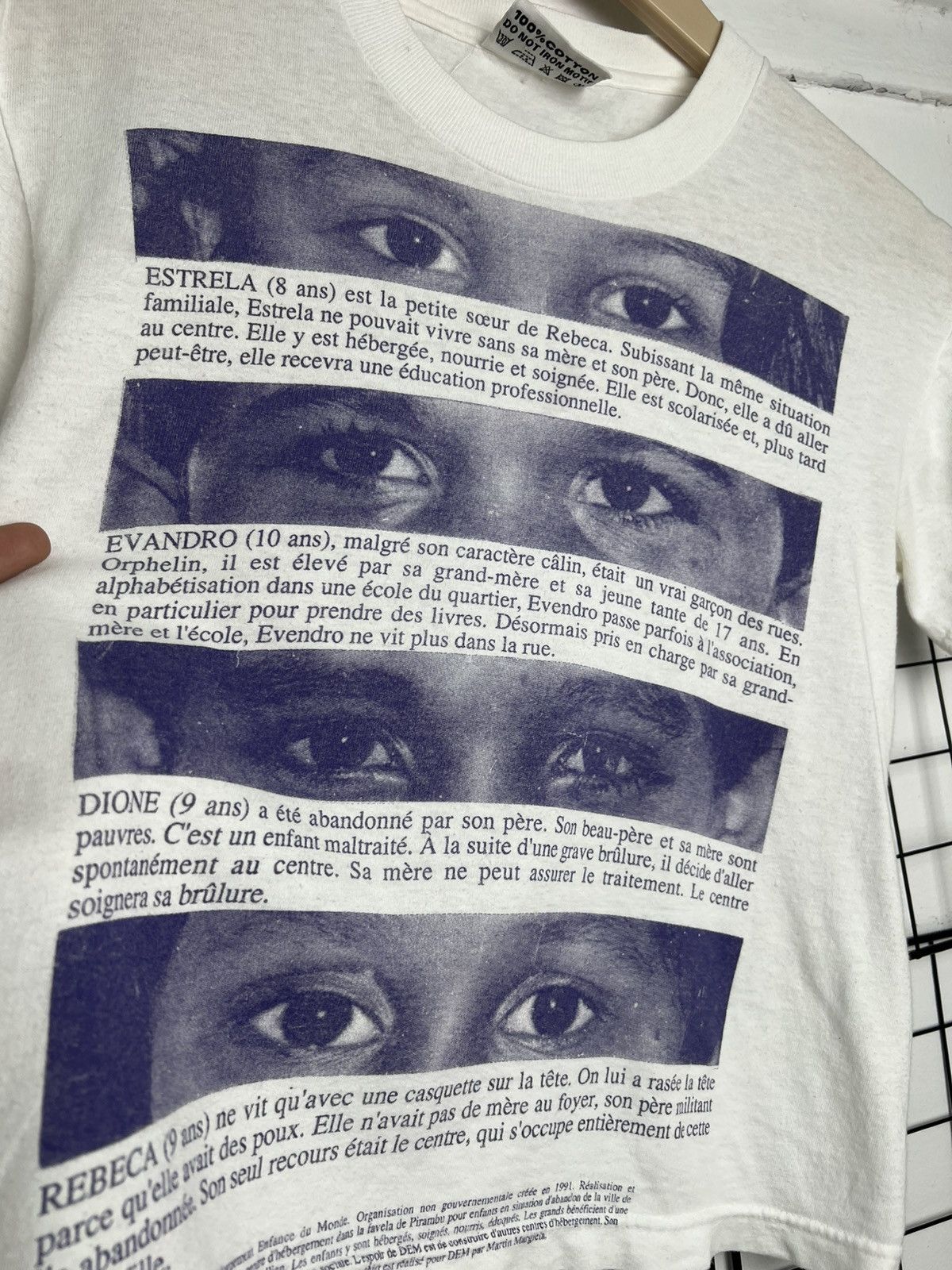 Vintage Rare❗️❗️Maison Margiela Dem Charity Tee Size US S / EU 44-46 / 1 - 3 Thumbnail