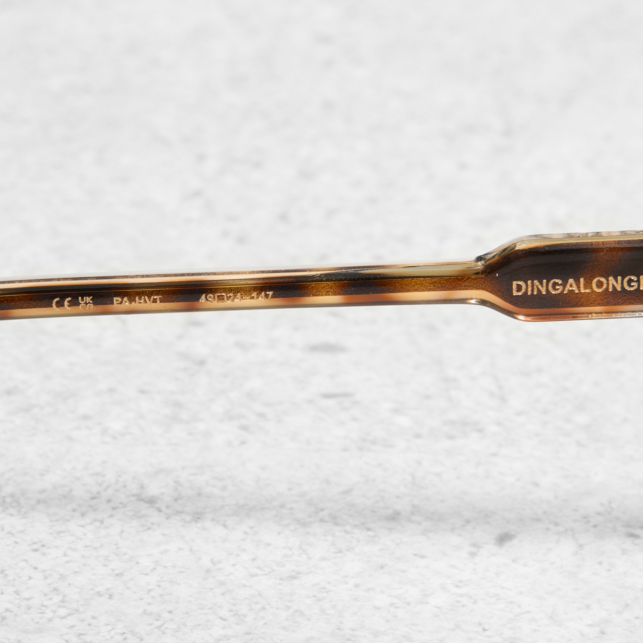 Chrome Hearts CHROME HEARTS DINGALONGLINGLONG PALE ALE/HAVANA TORTOISE Size ONE SIZE - 5 Thumbnail