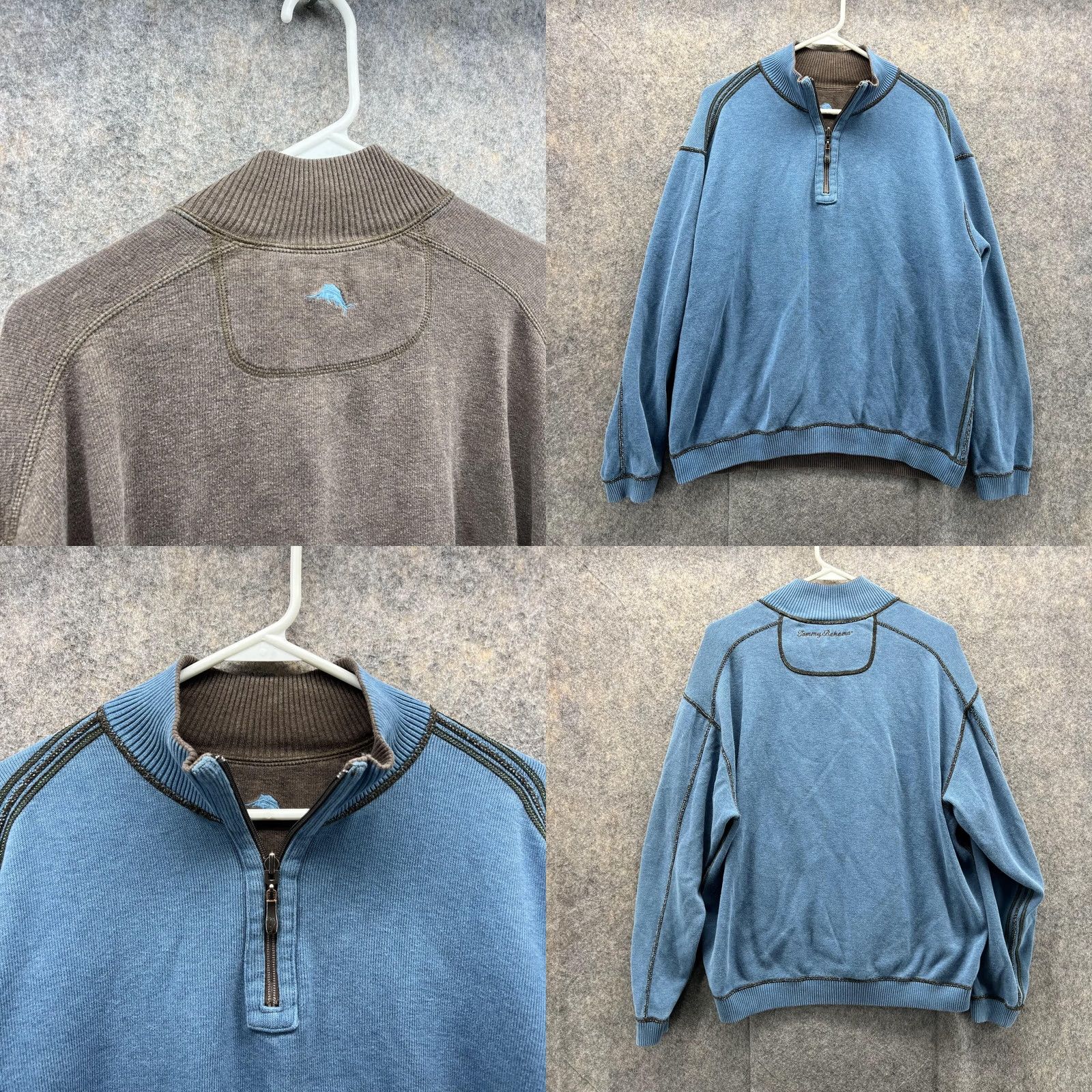 Tommy Bahama VINTAGE Tommy Bahama Sweater? Size US XL / EU 56 / 4 - 9 Thumbnail