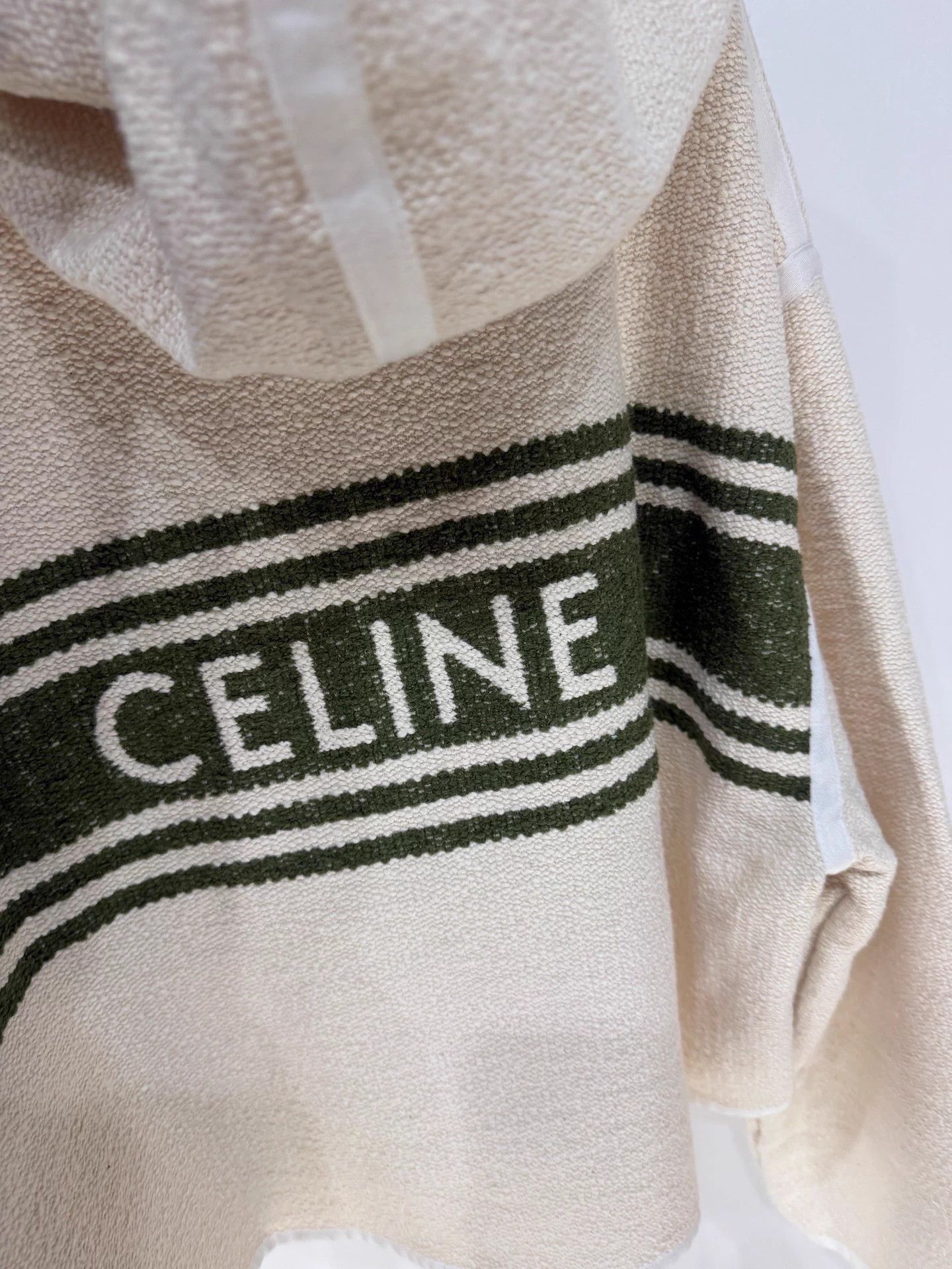 Celine Celine stripe leather buckle letter jacket 40 Size M / US 6-8 / IT 42-44 - 6 Thumbnail