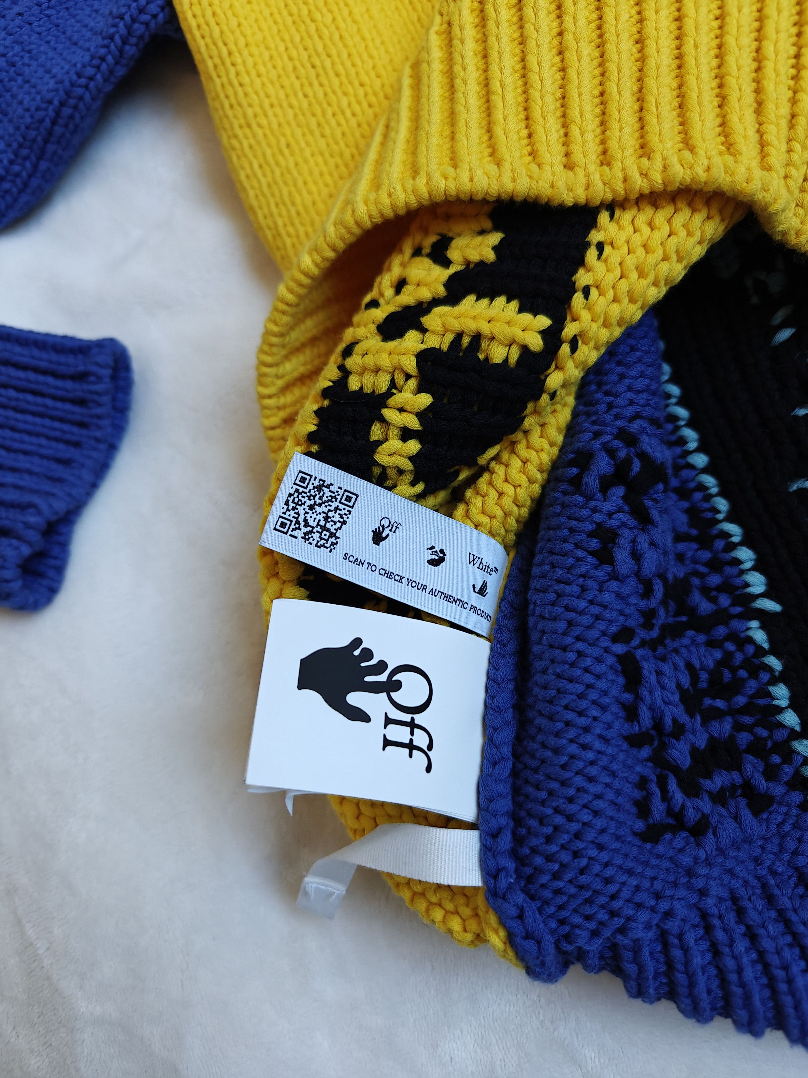 Off-White Off White SS21 Snake Knit Size US S / EU 44-46 / 1 - 6 Thumbnail