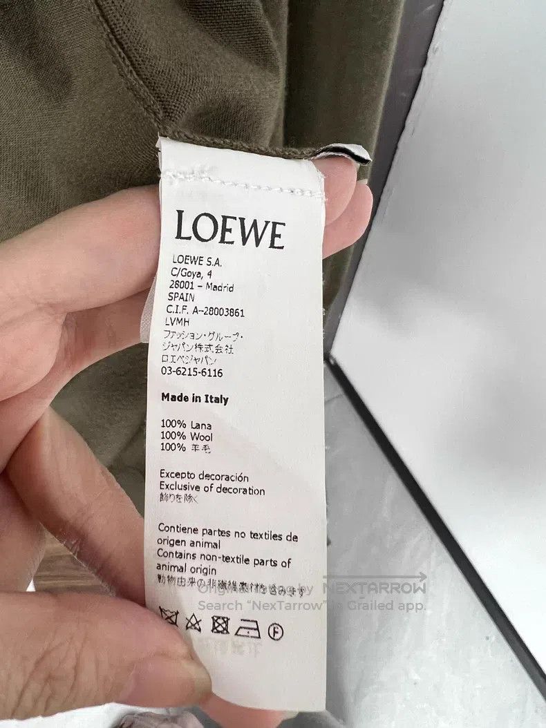 Loewe Loewe Wool Cardigan, Classic V-Neck Design, Pockets with B Size S / US 4 / IT 40 - 5 Thumbnail