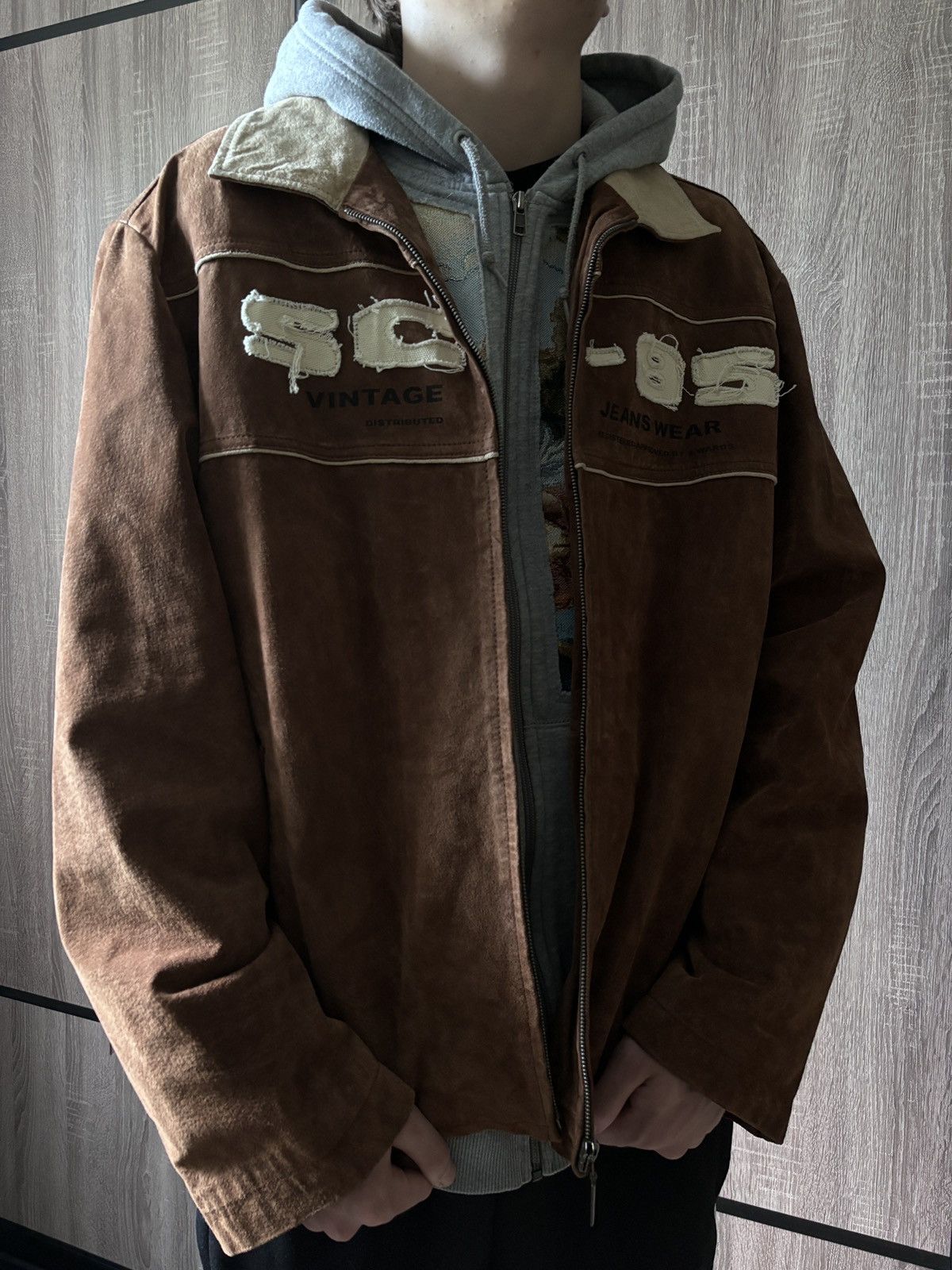 Japanese Brand × Streetwear × Vintage SC-85 Washed Brown