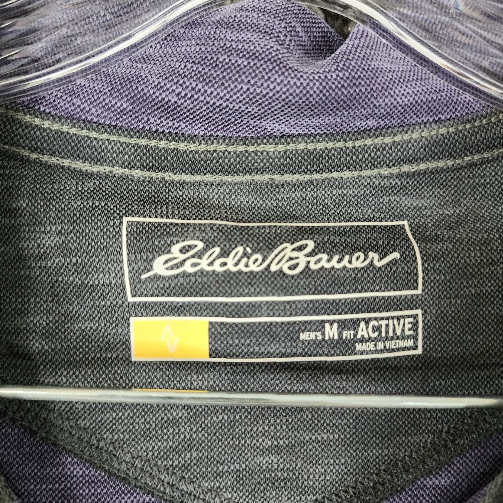 Eddie Bauer Eddie Bauer Polo Shirt Mens Purple Short Sleeve Active Fit M Size US M / EU 48-50 / 2 - 4 Thumbnail