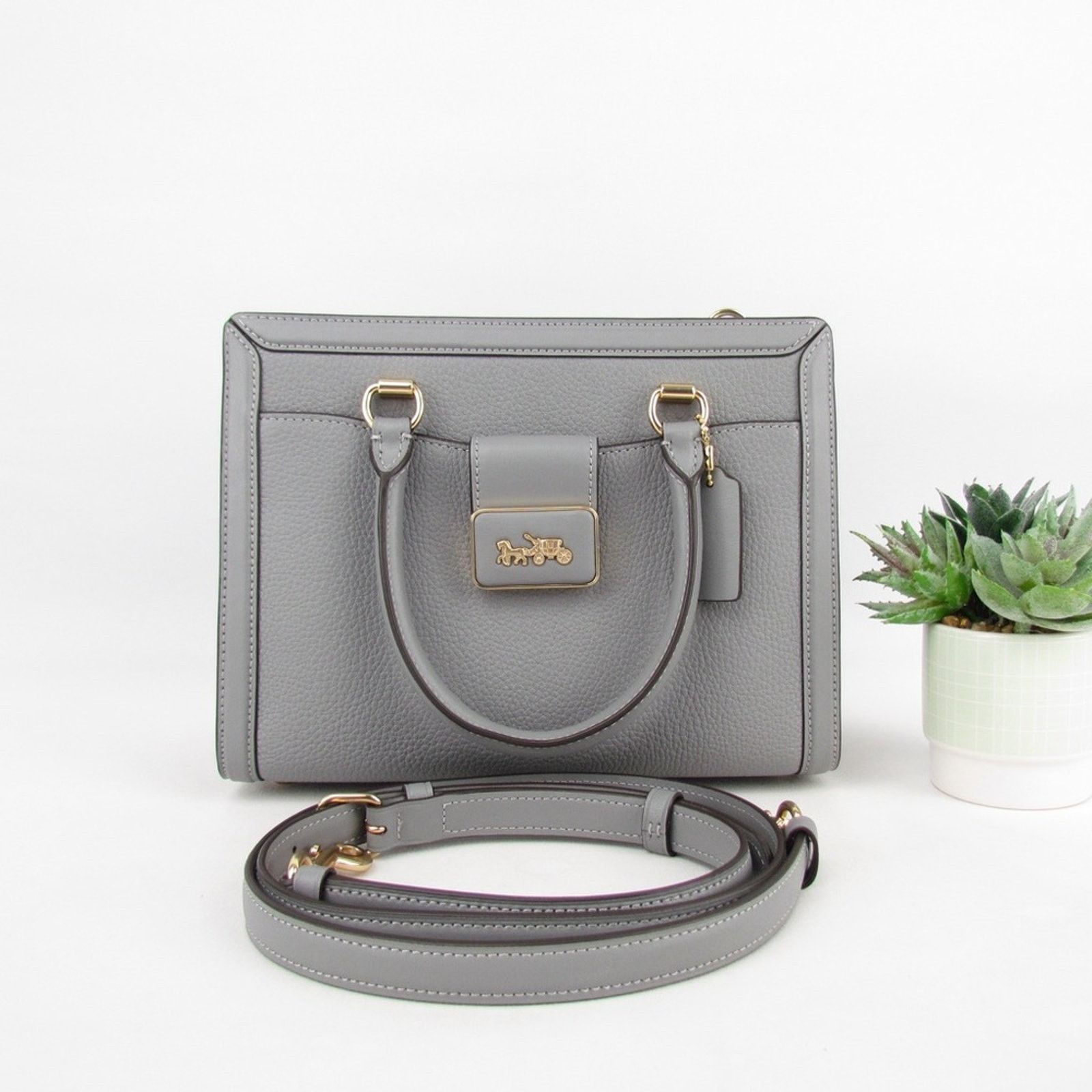 Coach NWT Coach Grace Carryall Satchel Bag Size ONE SIZE - 1 Thumbnail