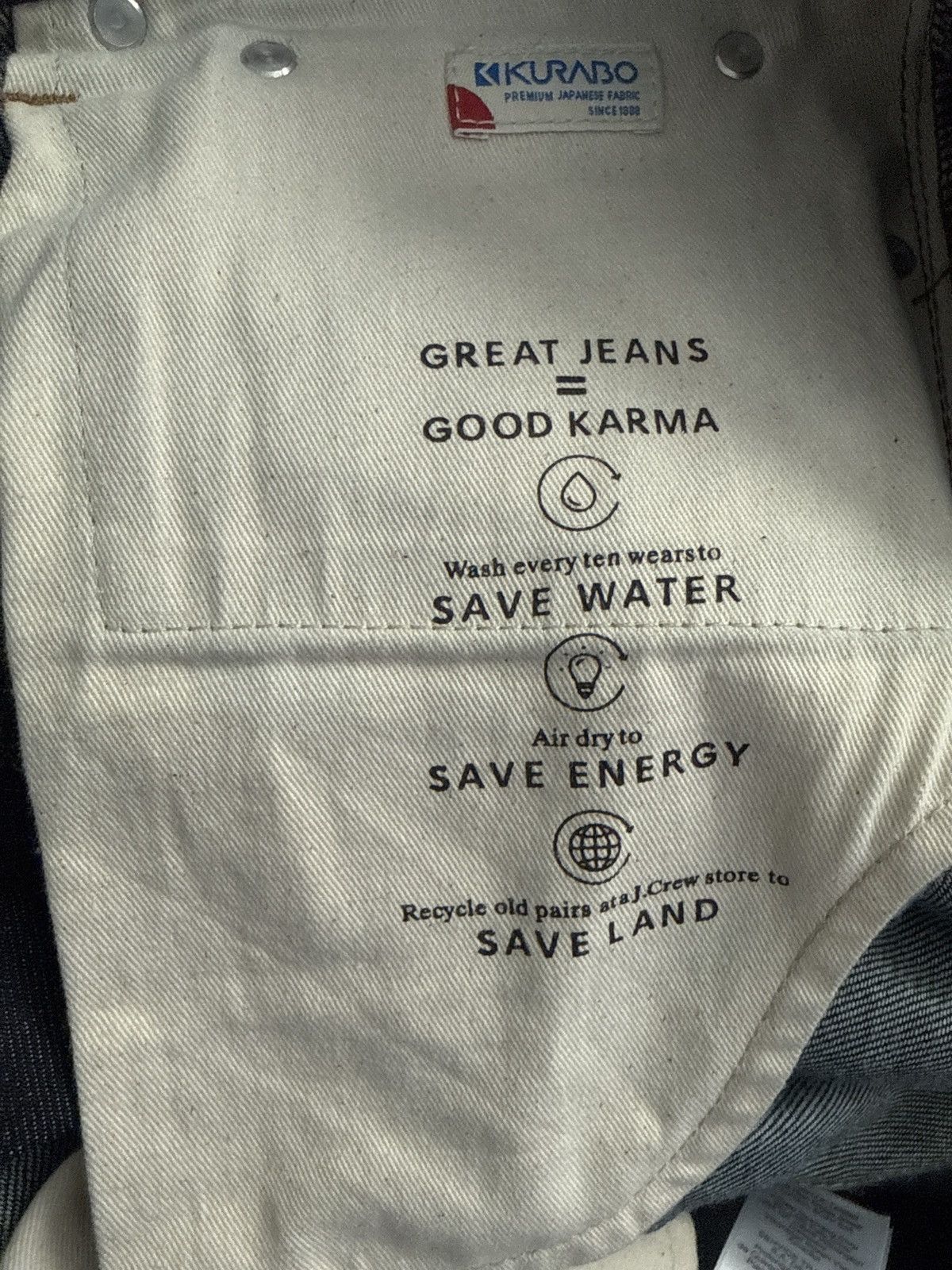 J.Crew Jcrew denim pants Size US 33 - 8 Thumbnail