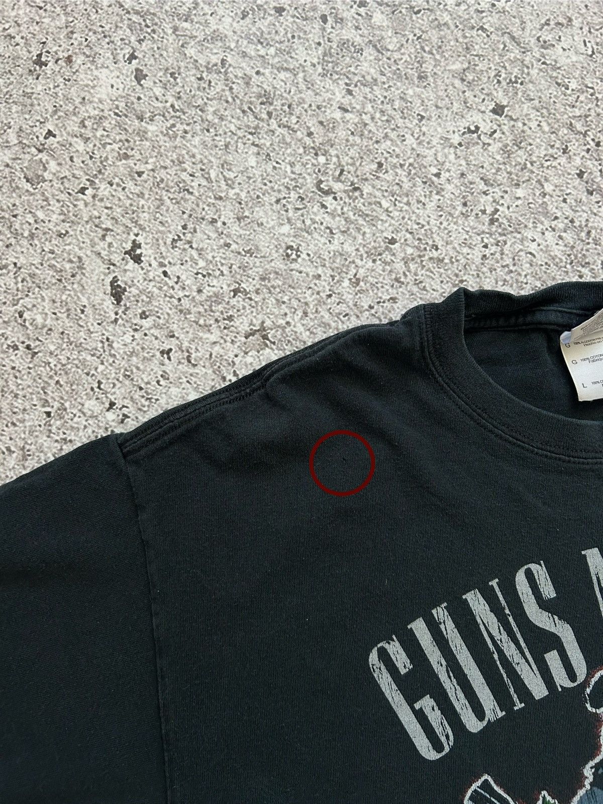 Band Tees × Vintage Vintage Guns N Roses Here Today Gone To Hell Tour T-Shirt Size US L / EU 52-54 / 3 - 8 Thumbnail
