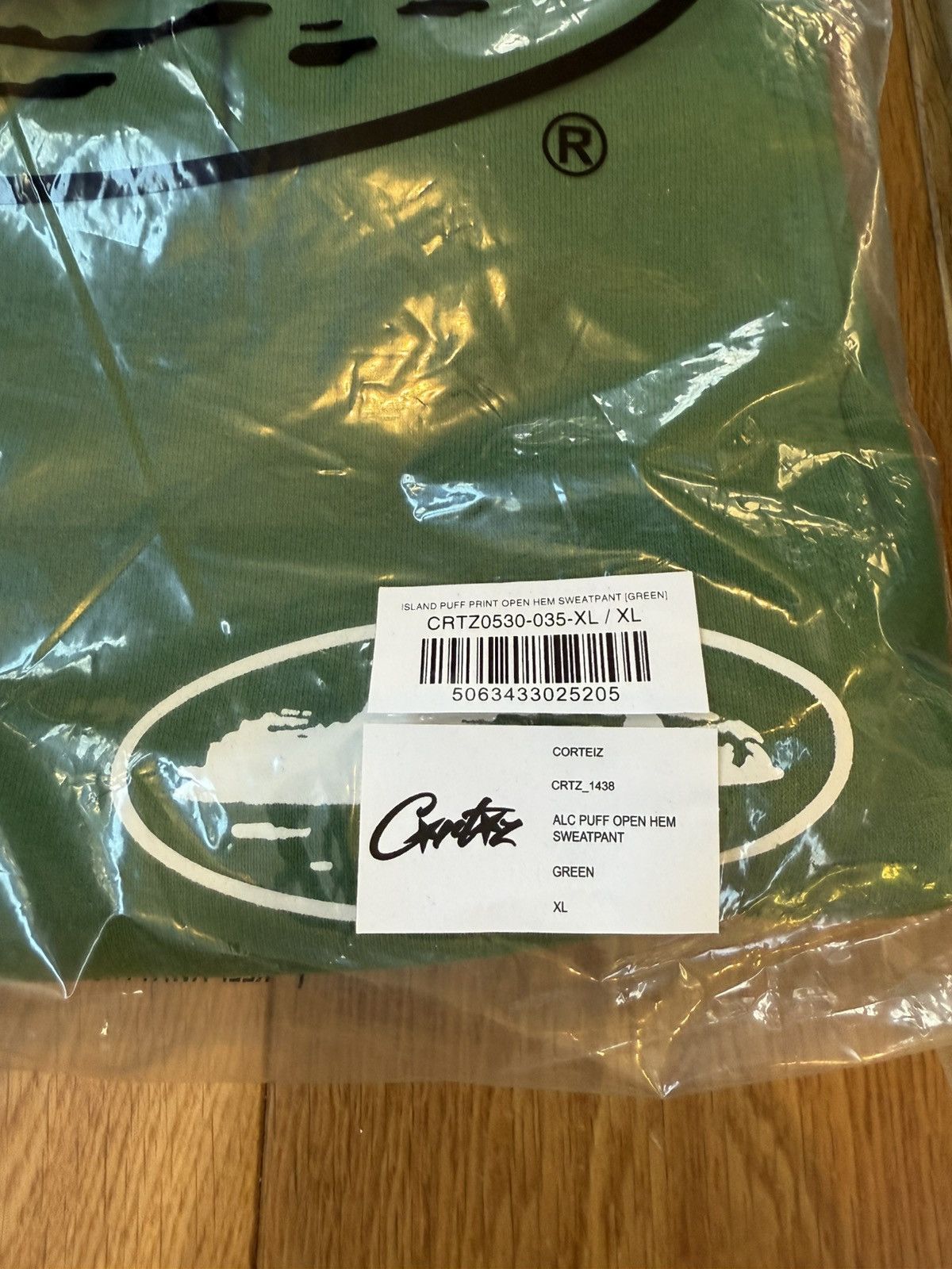Corteiz Corteiz Alcatraz Puff Open Hem Sweatpants Green Size US 36 / EU 52 - 3 Thumbnail