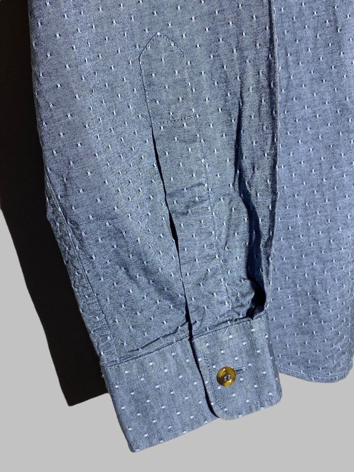 Vivienne Westwood Vivienne Westwood Denim Blue Long Sleeve Button Up Shirt Size US L / EU 52-54 / 3 - 16 Thumbnail