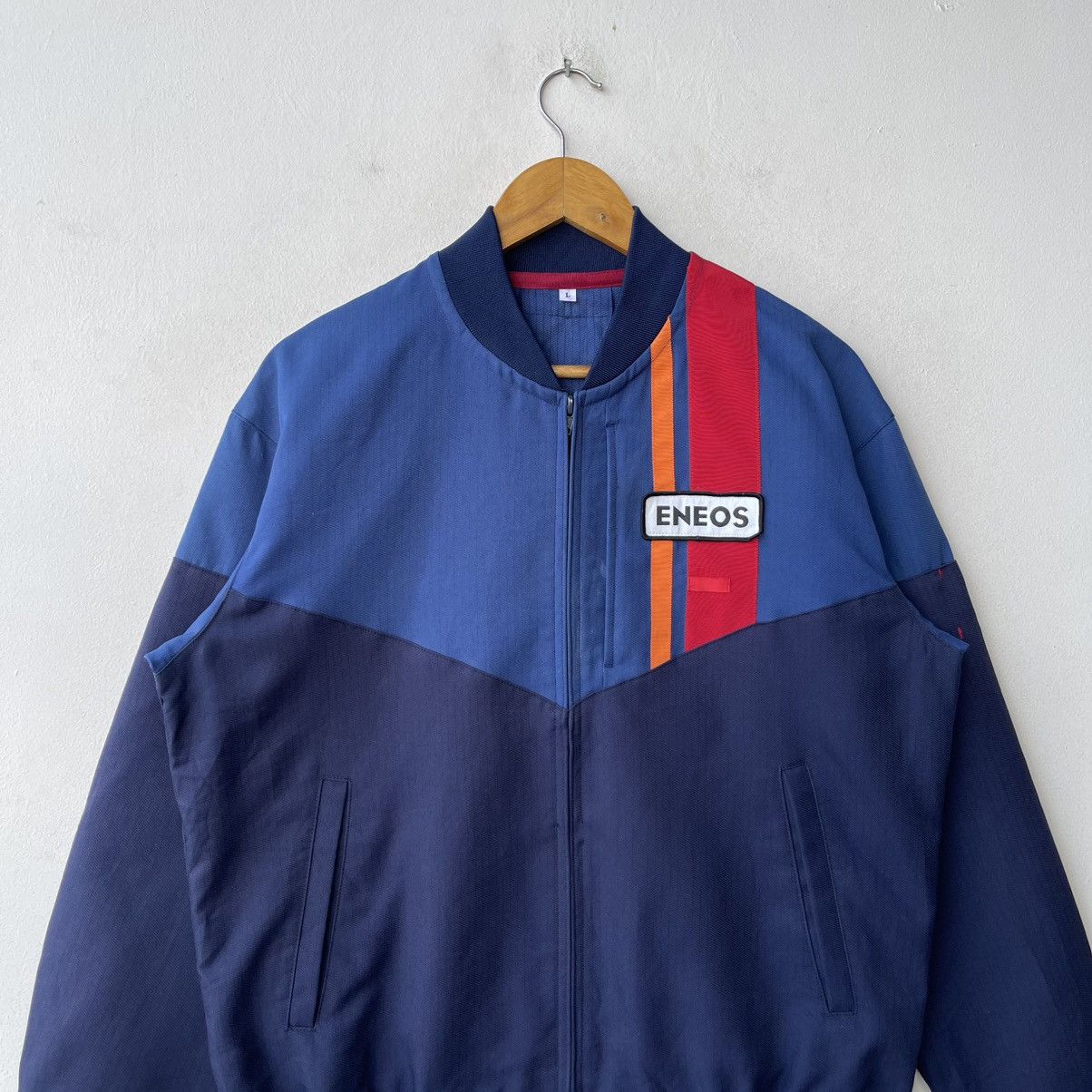 Sports Specialties Vintage ENEOS Japan Racing Service Bomber Jacket Size US L / EU 52-54 / 3 - 5 Thumbnail