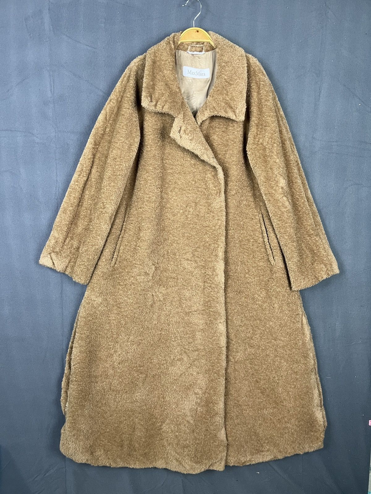 Max Mara Vintage Alpaca Wool Long Coat