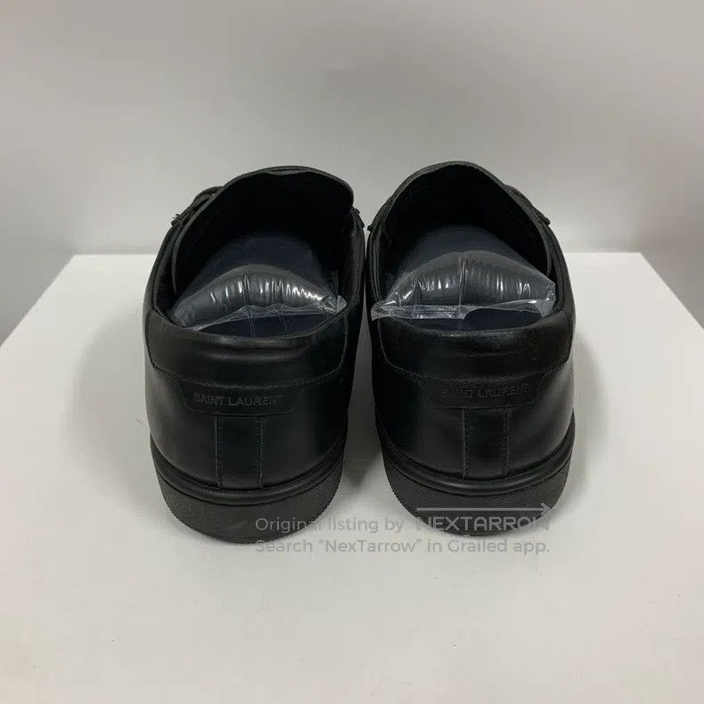 Saint Laurent Paris Saint Laurent Paris Black Sneakers Size US 8 / EU 41 - 6 Thumbnail