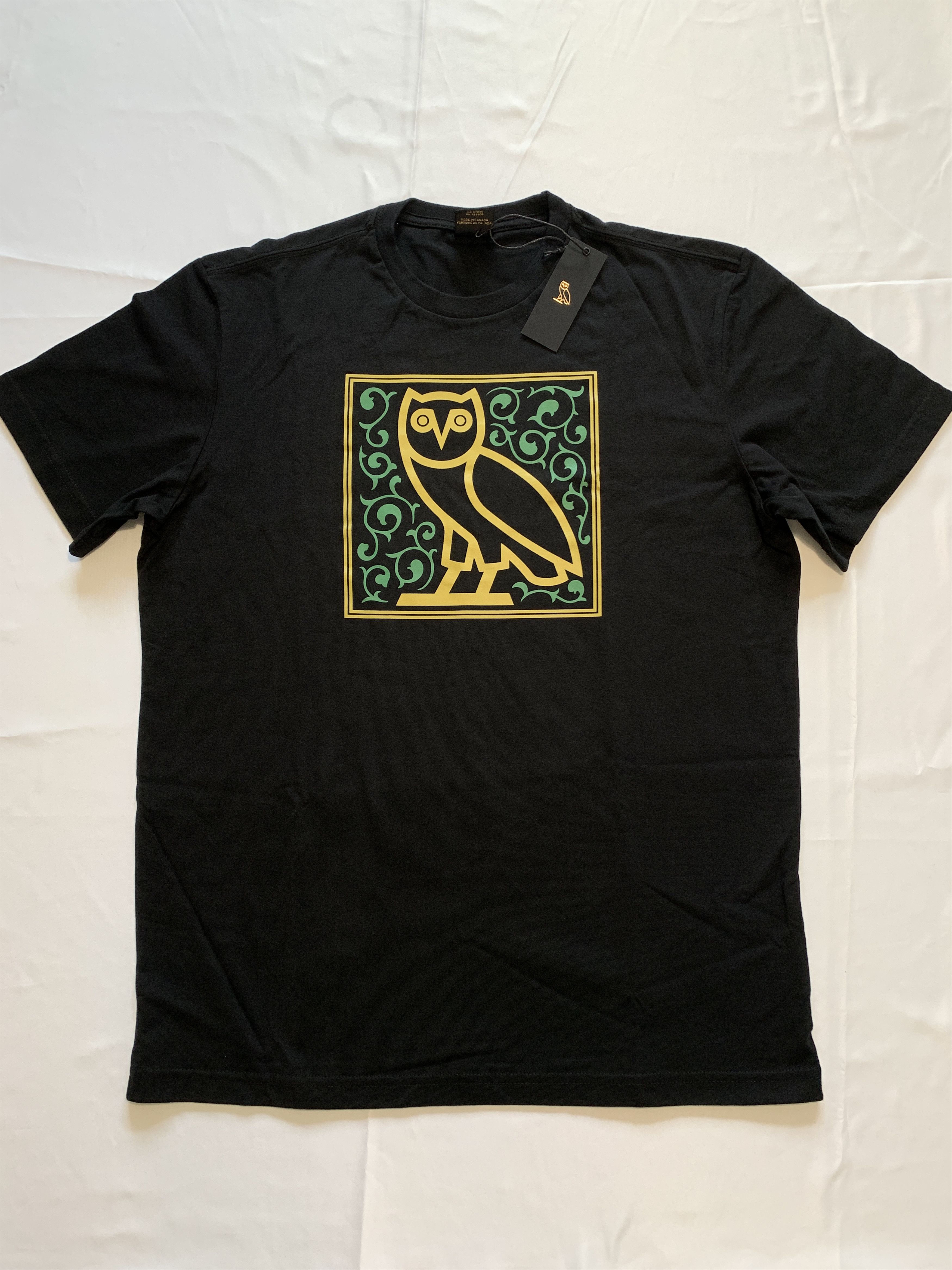 Drake *RARE* OVO Family Arabic Calligraphy Owl T-shirt Black Size US M / EU 48-50 / 2 - 1 Thumbnail