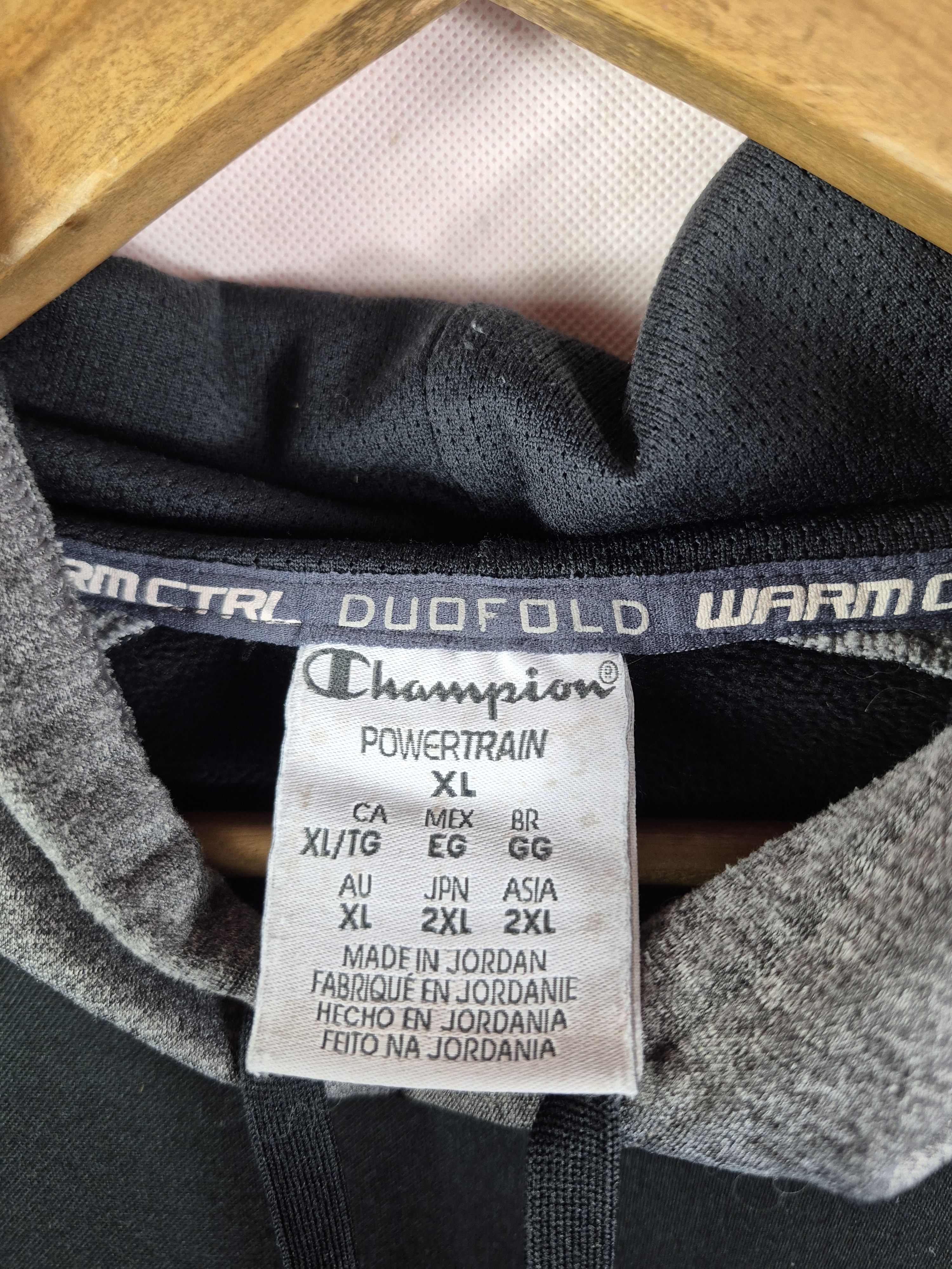 Champion 🔥 Champion Powertrain Duo Fold Warm Ctrl Hoodie Sweater Size US M / EU 48-50 / 2 - 8 Thumbnail