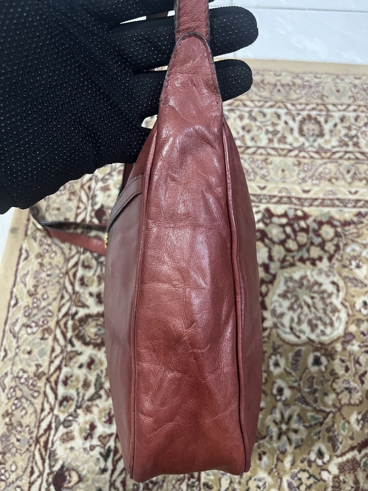 Salvatore Ferragamo Salvatore Ferragamo Leather Shoulder Bag Size ONE SIZE - 9 Thumbnail