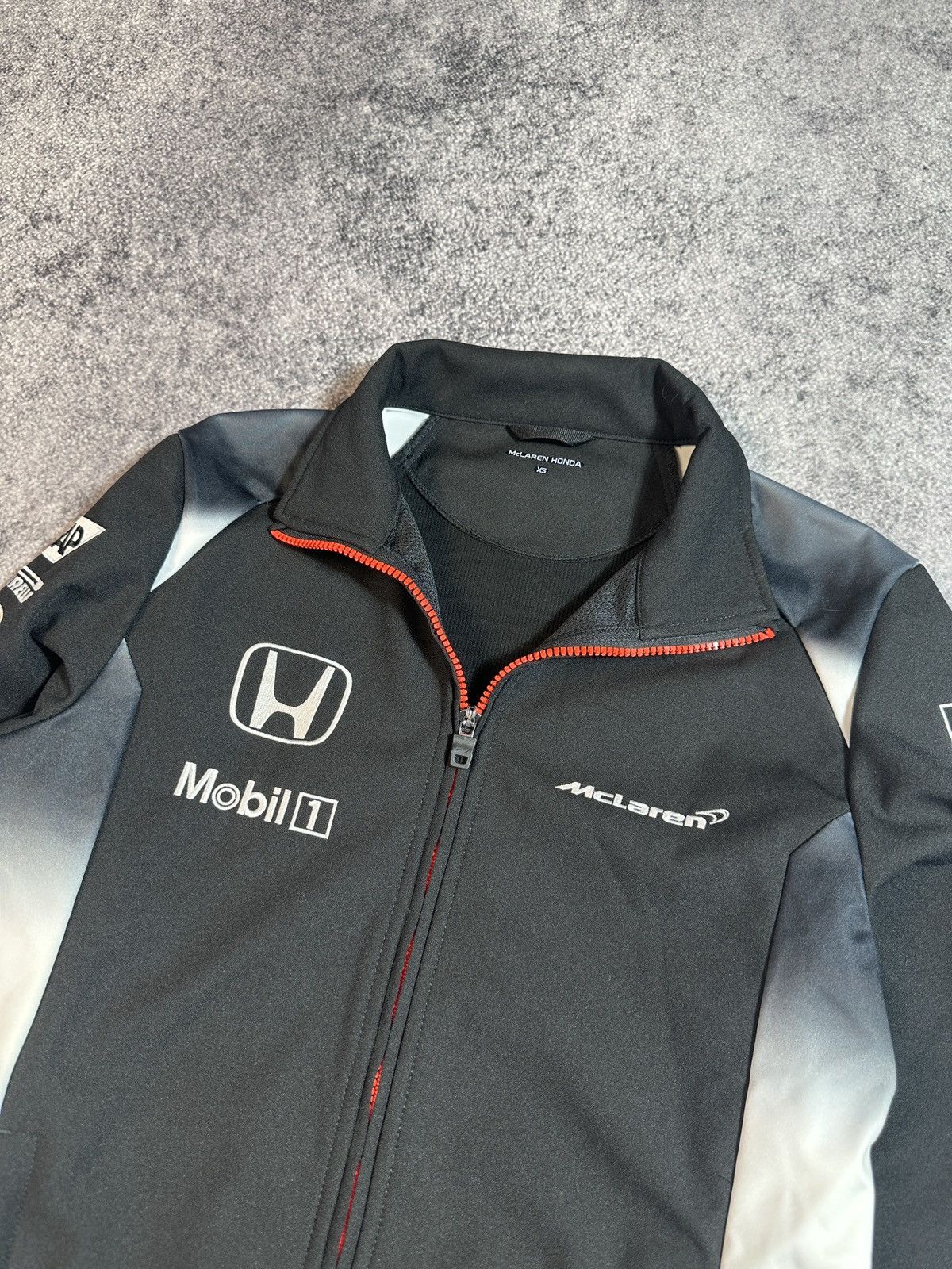 Formula 1 × Honda McLaren Honda Logo Jacket Streetwear Racing XS Rare Moto Size US XS / EU 42 / 0 - 2 Thumbnail