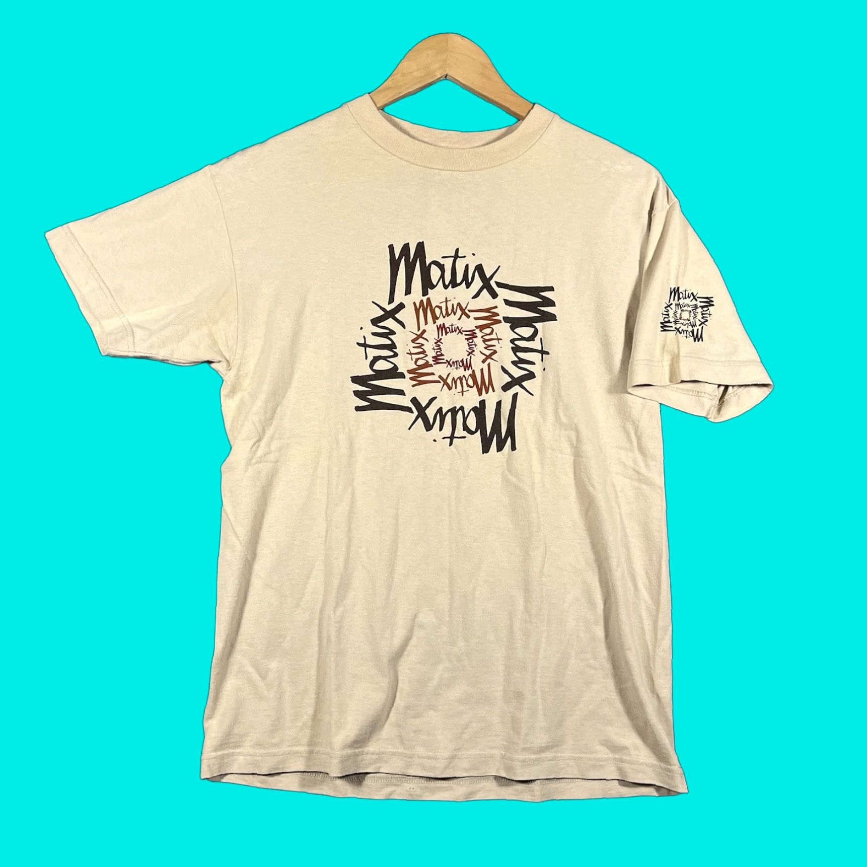 Girl Skateboards VINTAGE Matix T-Shirt Shirt M Men Beige 90s Skateboard Surf Cartoon Grunge Punk Hip Hop Retro Rock Boys Mens Styles Short Sleeve Size US M / EU 48-50 / 2 - 1 Thumbnail