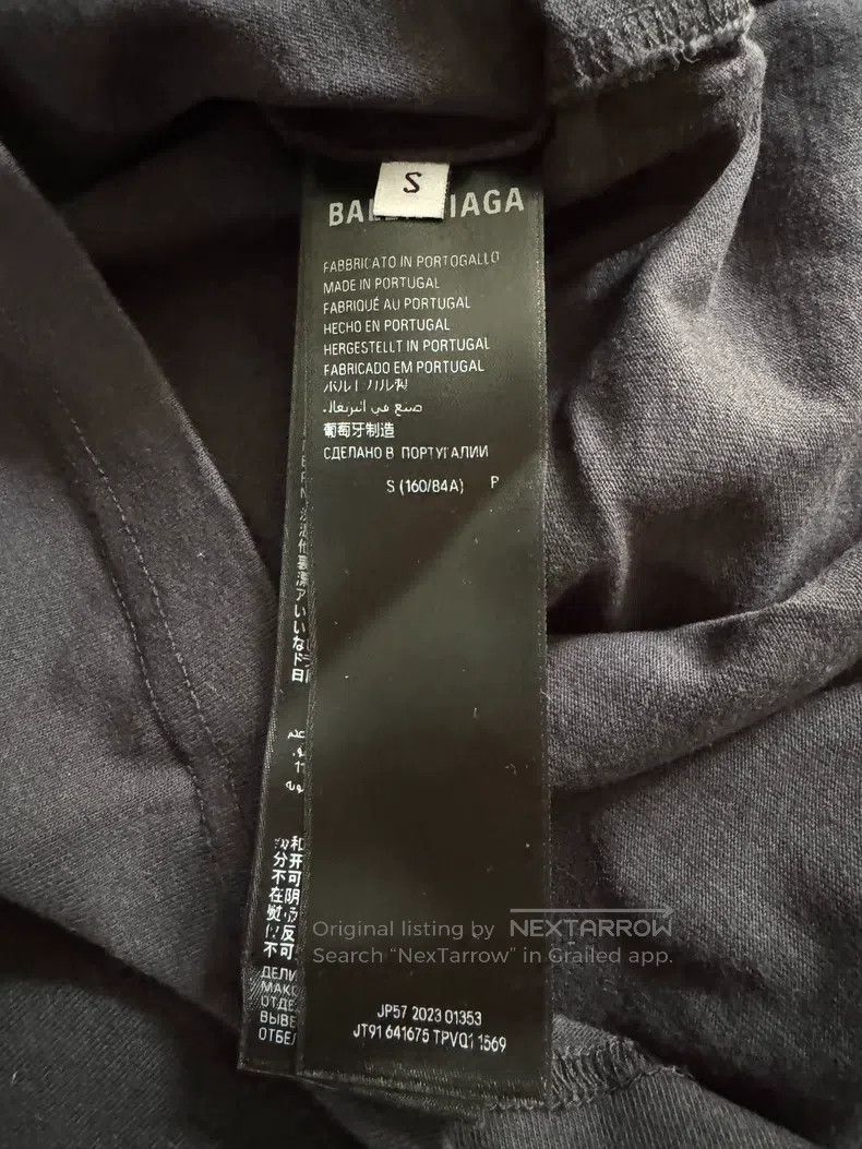 Balenciaga Balenciaga Flame letter short-sleeve Size US S / EU 44-46 / 1 - 4 Thumbnail