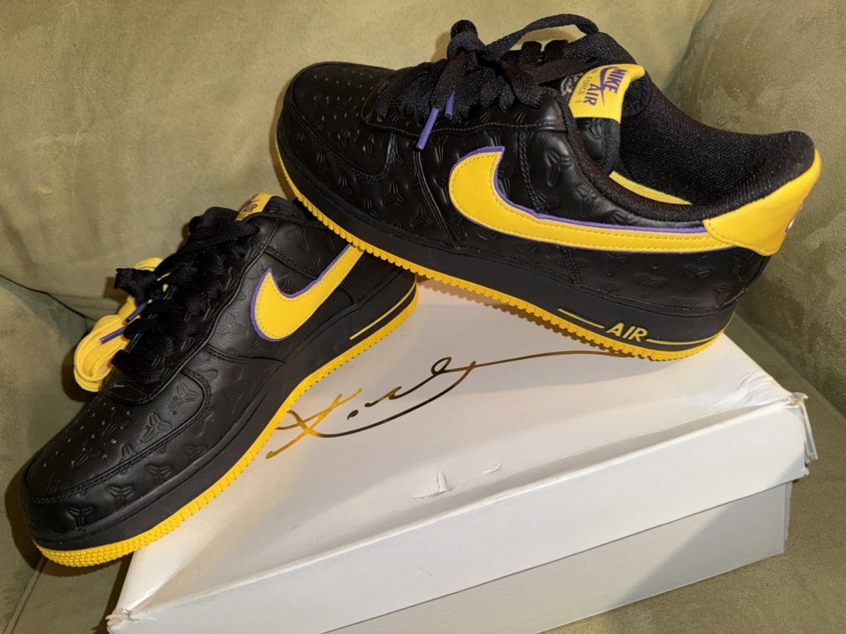 Nike Nike Air Force 1 Low Retro QS KB P “Kobe Away” 3794/8000 NEW Size US 9.5 / EU 42-43 - 11 Thumbnail