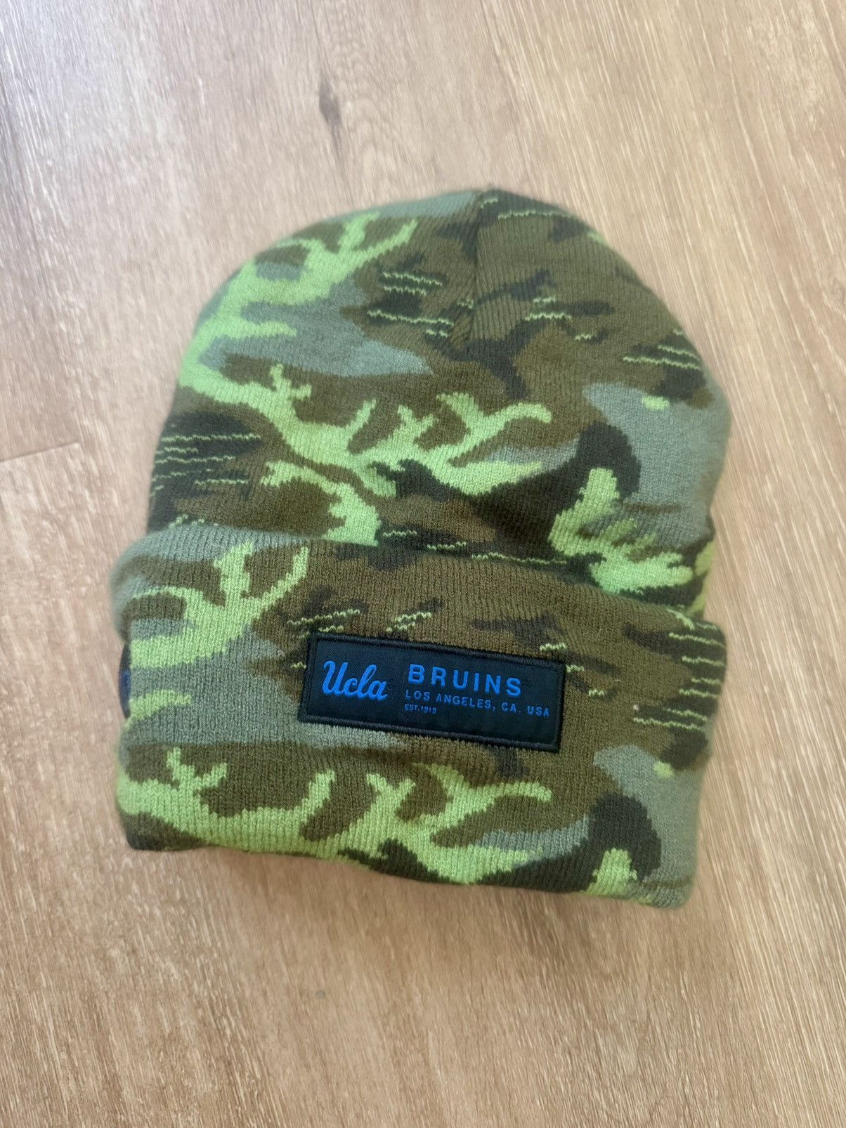 Jordan Brand UCLA Bruins Jordan Brand Camo Beanie Los Angeles College Size ONE SIZE - 4 Thumbnail