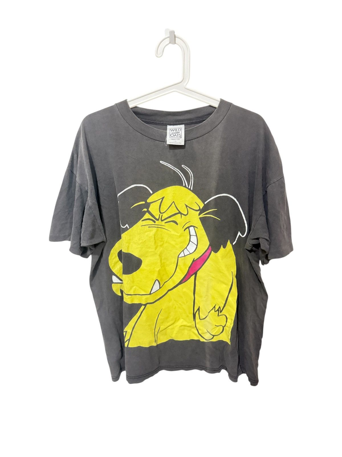 Vintage Vintage Sunfaded 90s Wacky Races Muttley T-Shirt Size US L / EU 52-54 / 3 - 1 Thumbnail