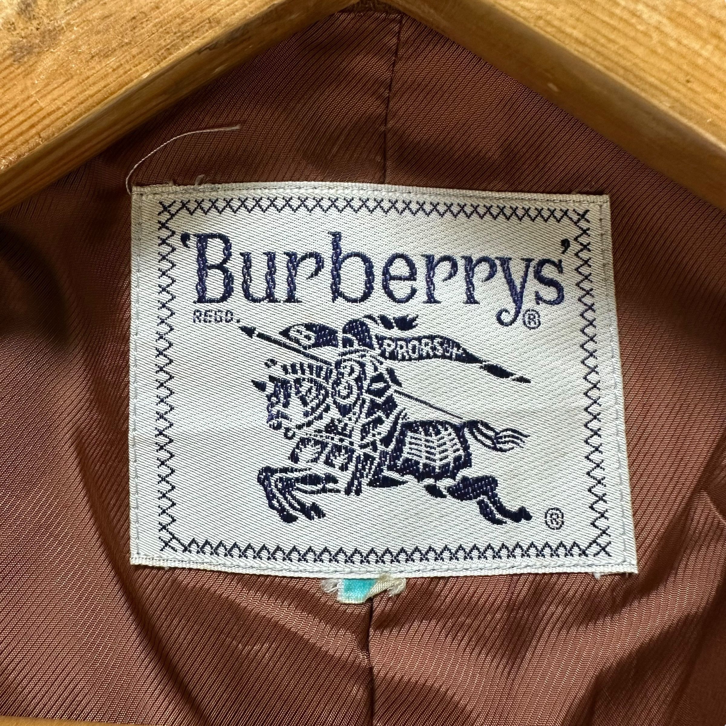 Burberry 90's BURBERRYS Double Breast Wool Coat #A63-1522 Size US M / EU 48-50 / 2 - 7 Thumbnail