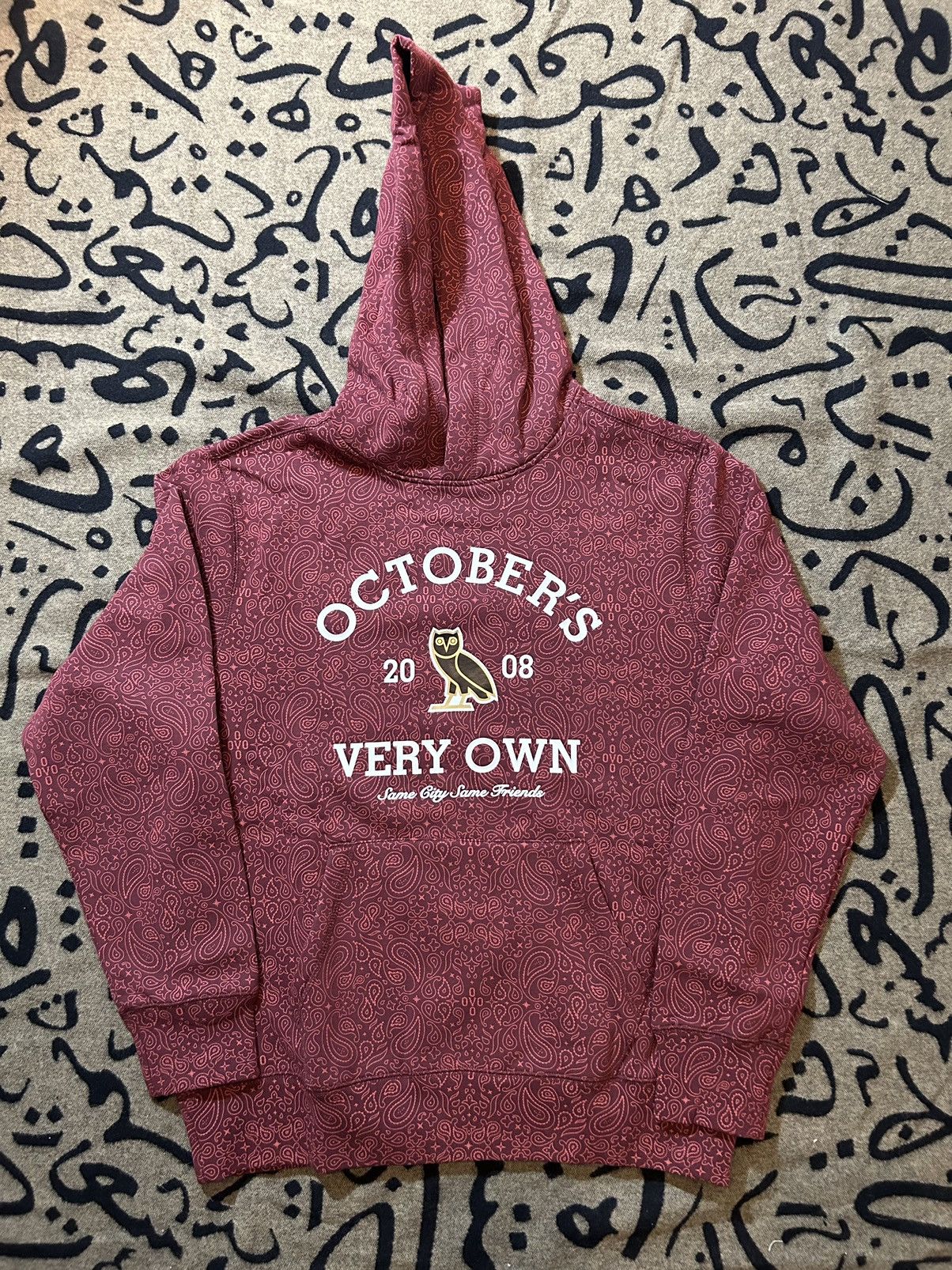 October's Very Own OVO COLLEGIATE HOODIE Size US L / EU 52-54 / 3 - 1 Thumbnail