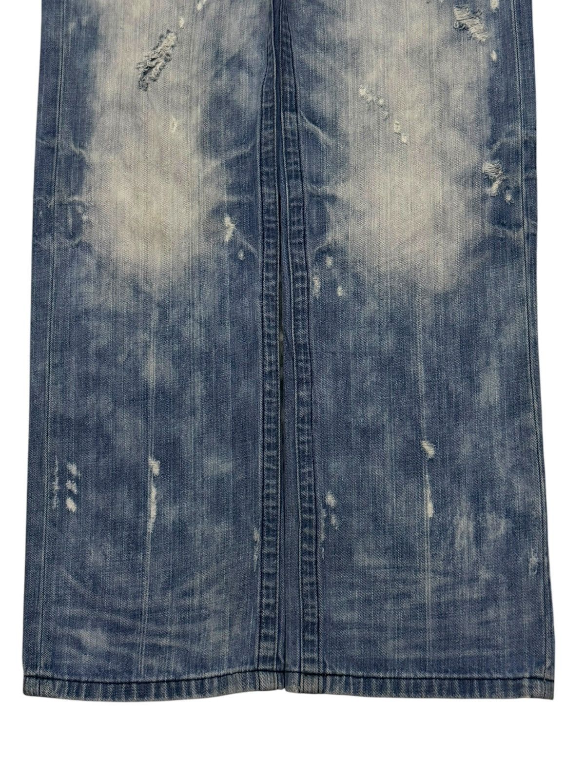 Armani Exchange Vintage Y2K Armani Exchange A|X Bleach Jeans | Faded | W33 Size US 33 - 6 Thumbnail