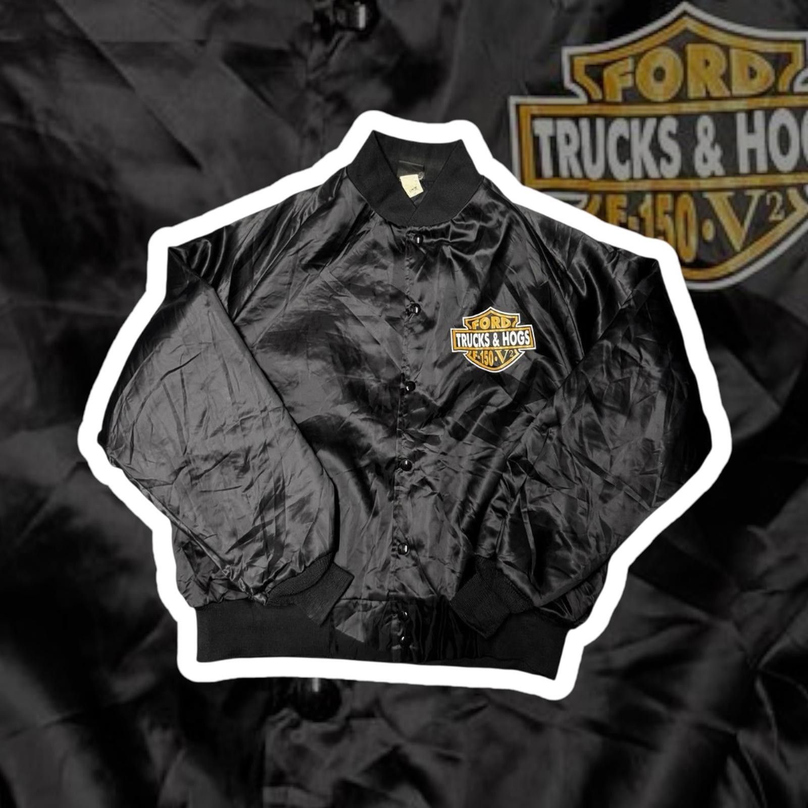Ford Ford Trucks & Hogs Satin Bomber Jacket – F-150 V2 Size US XL / EU 56 / 4 - 1 Thumbnail