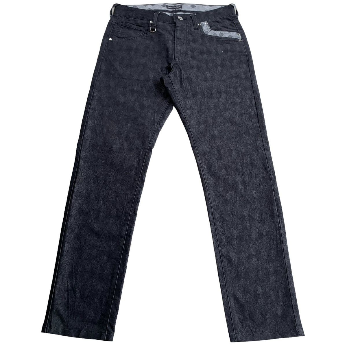 Japanese Brand × semanticdesign 2000s Japanese Brand Semantic Design Waxed Pants Size US 30 / EU 46 - 2 Thumbnail