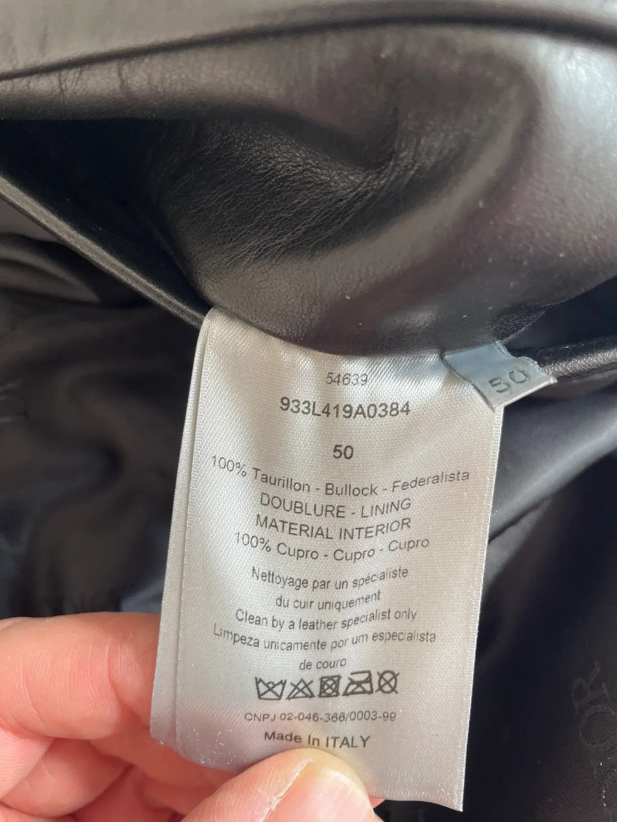 Dior A2 Leather Blouson Size US M / EU 48-50 / 2 - 7 Thumbnail